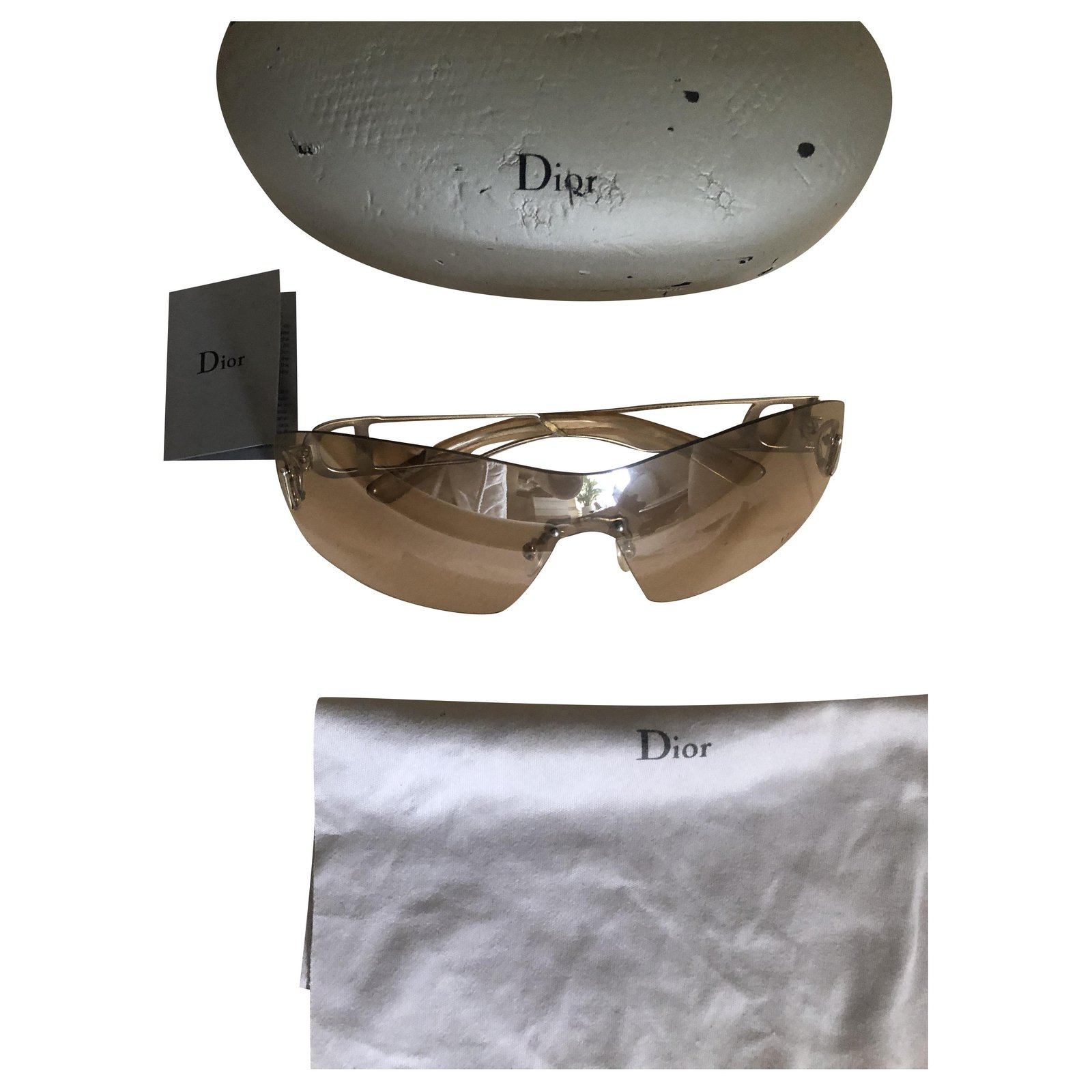 dior retro metal sunglasses