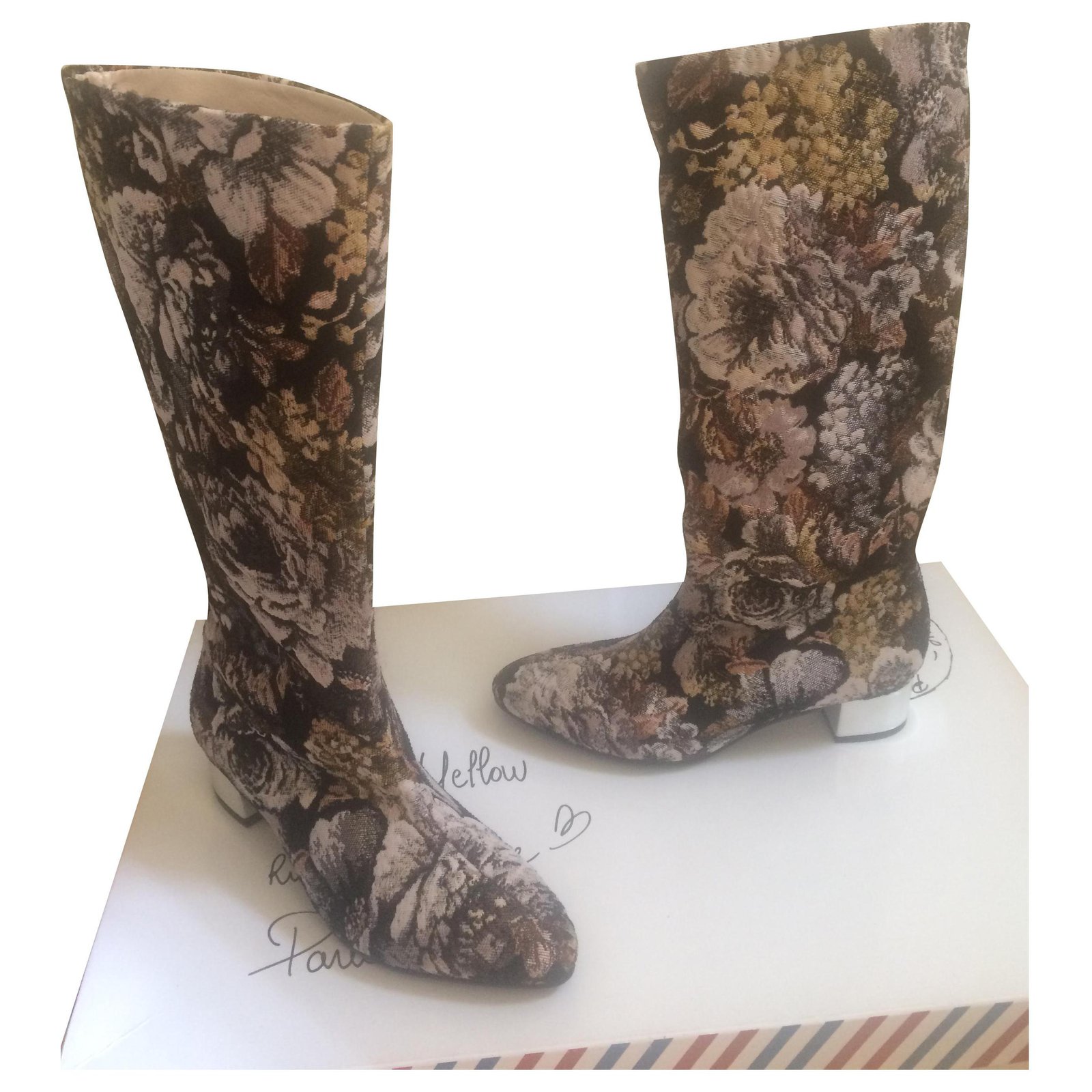 botte femme yellow