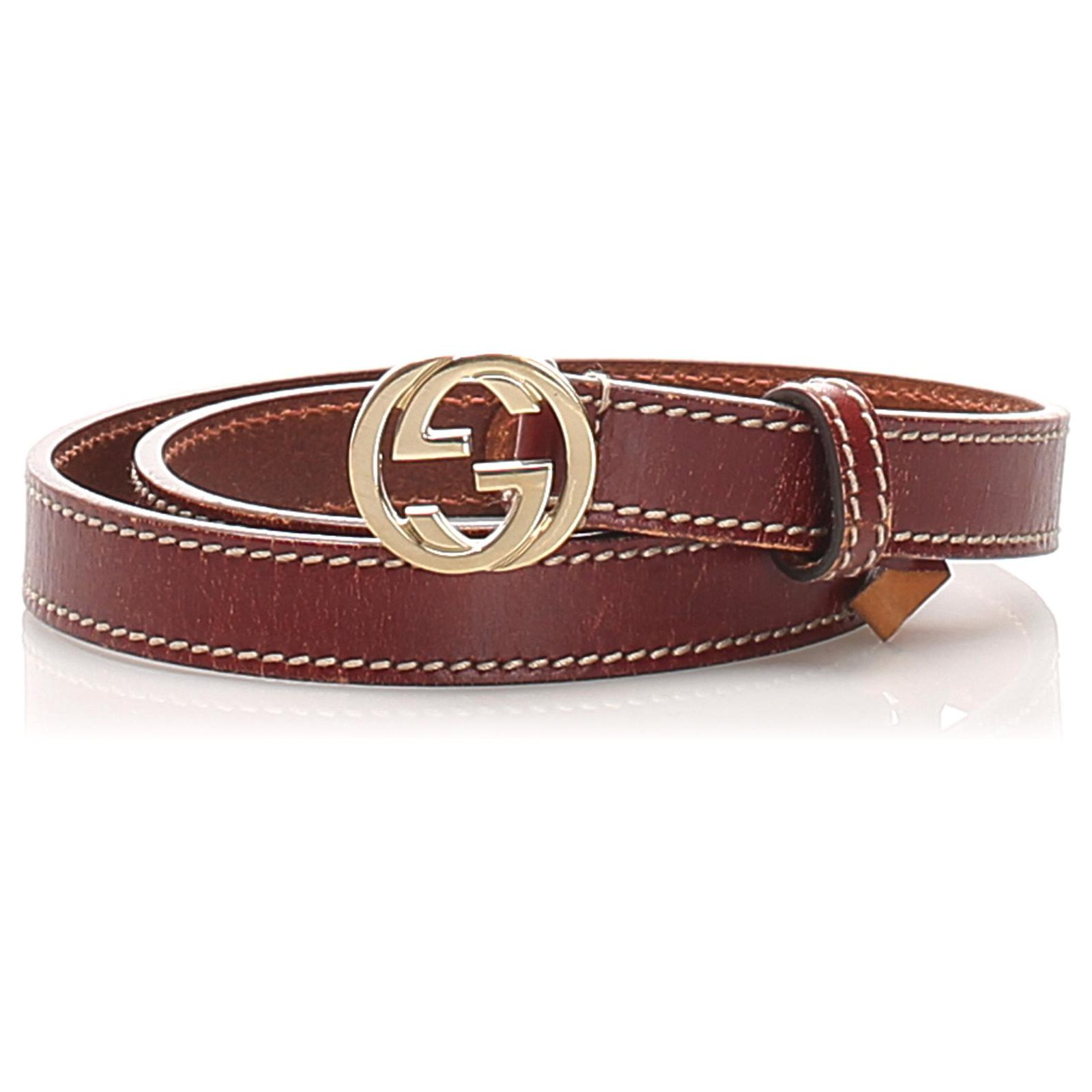 gucci metal belt