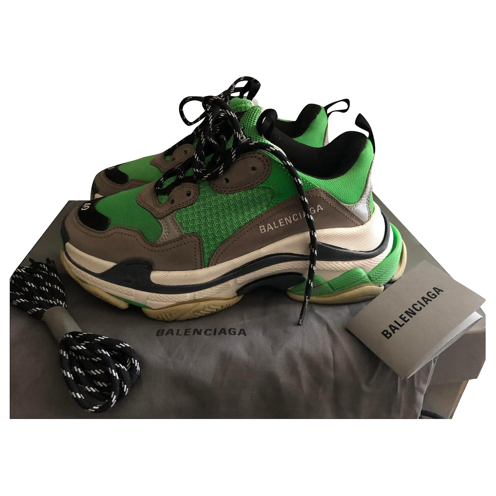 basket balenciaga vert