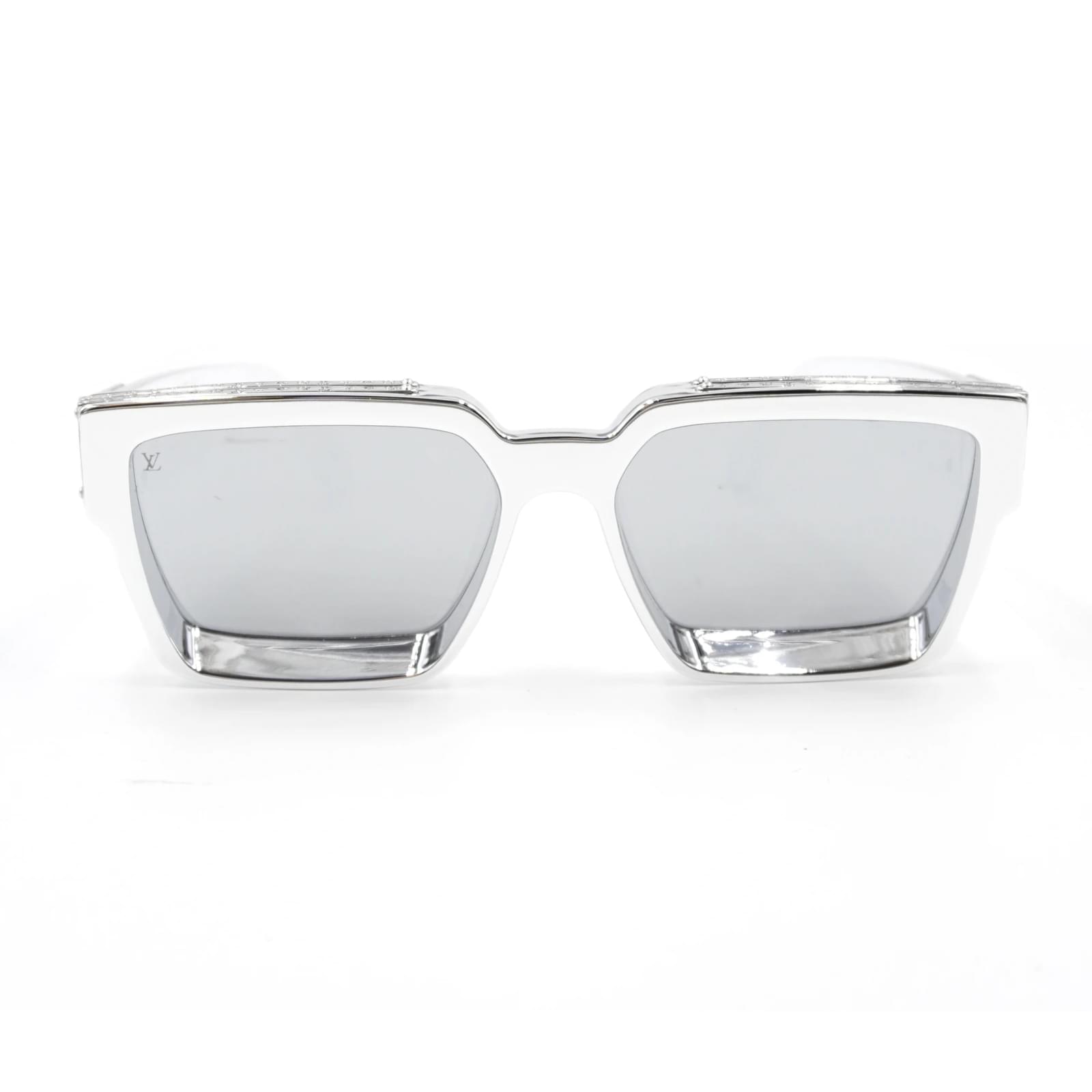Louis Vuitton Mirror Silver Lv 1 1 Millionaires Sunglasses Silvery Metal Ref Joli Closet