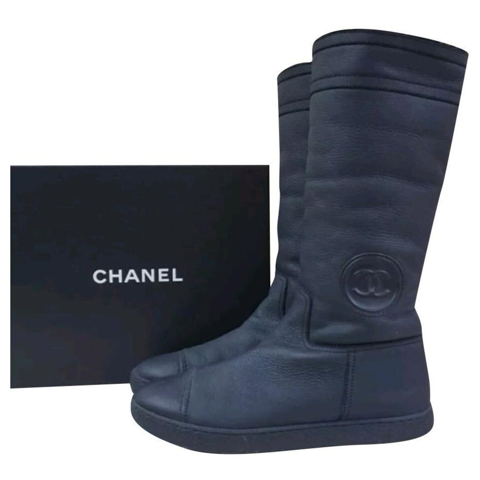 chanel boots winter