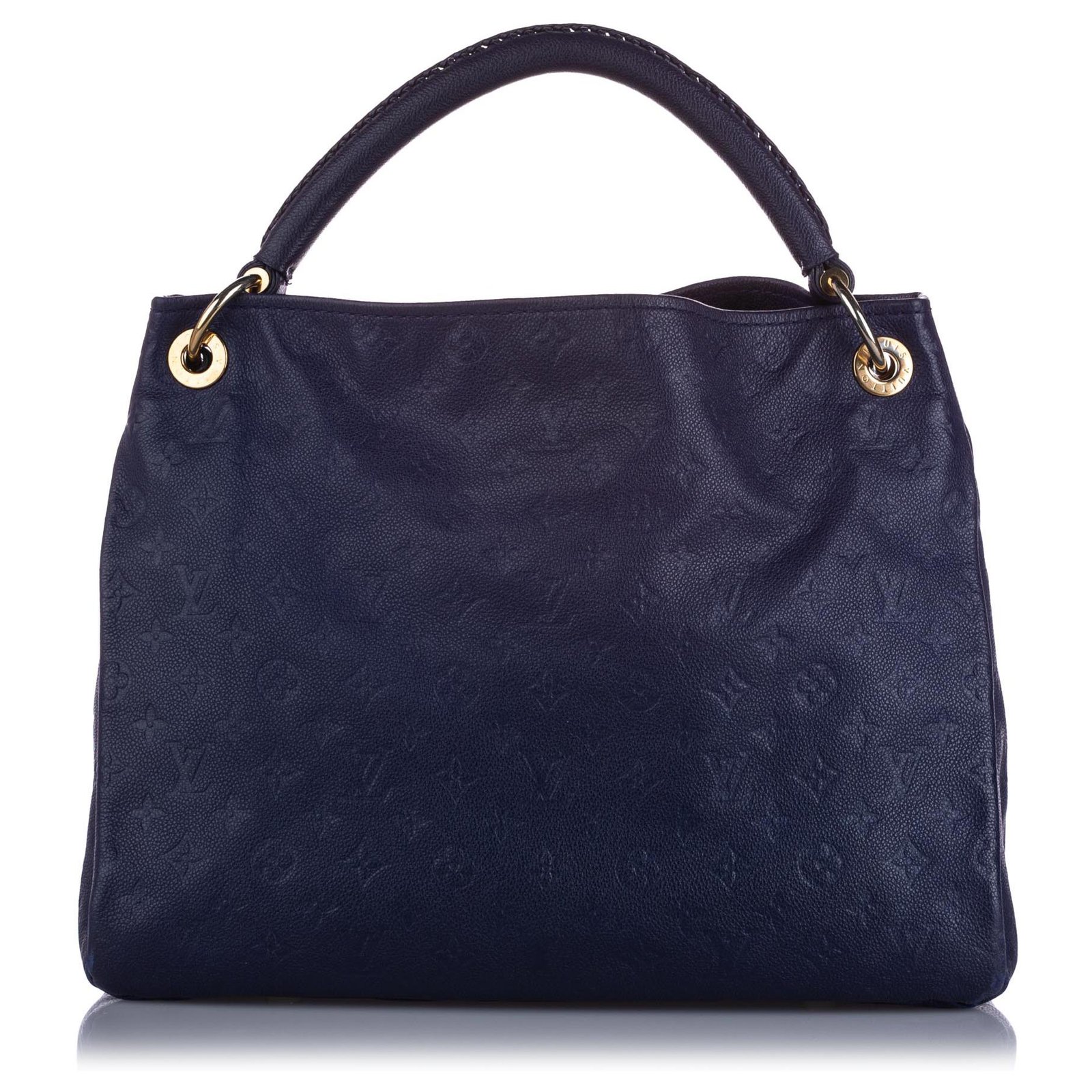Louis Vuitton, Bags, Brand New Louis Vuitton Artsy Empreinte Leather Navy  Blue Handbag