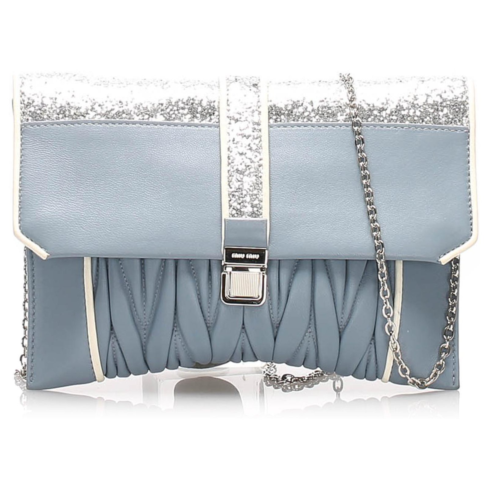 Bolso jimmy miu discount plateado