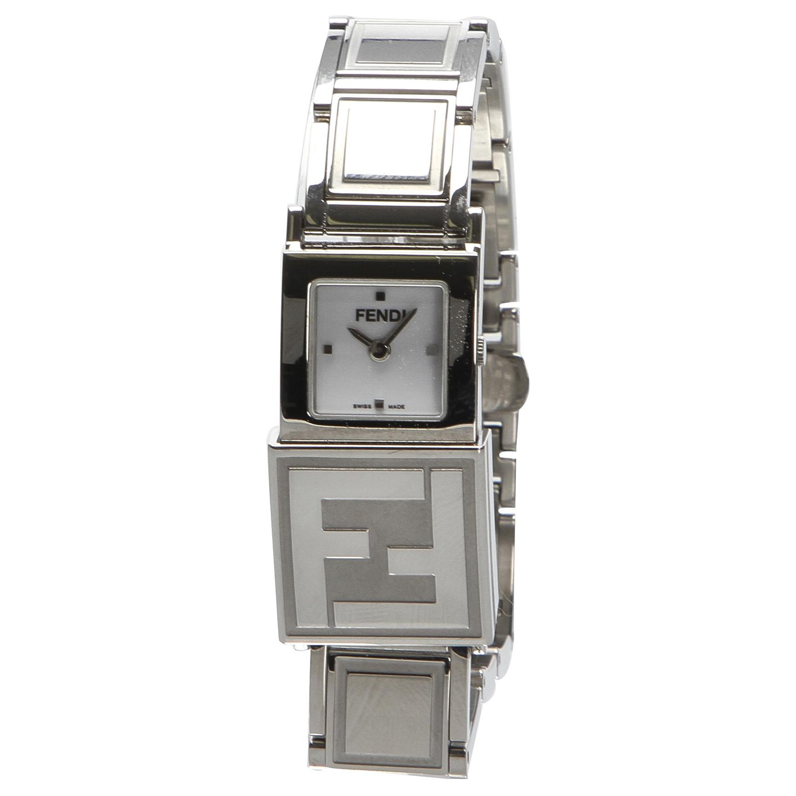Fendi Silver Secret Watch