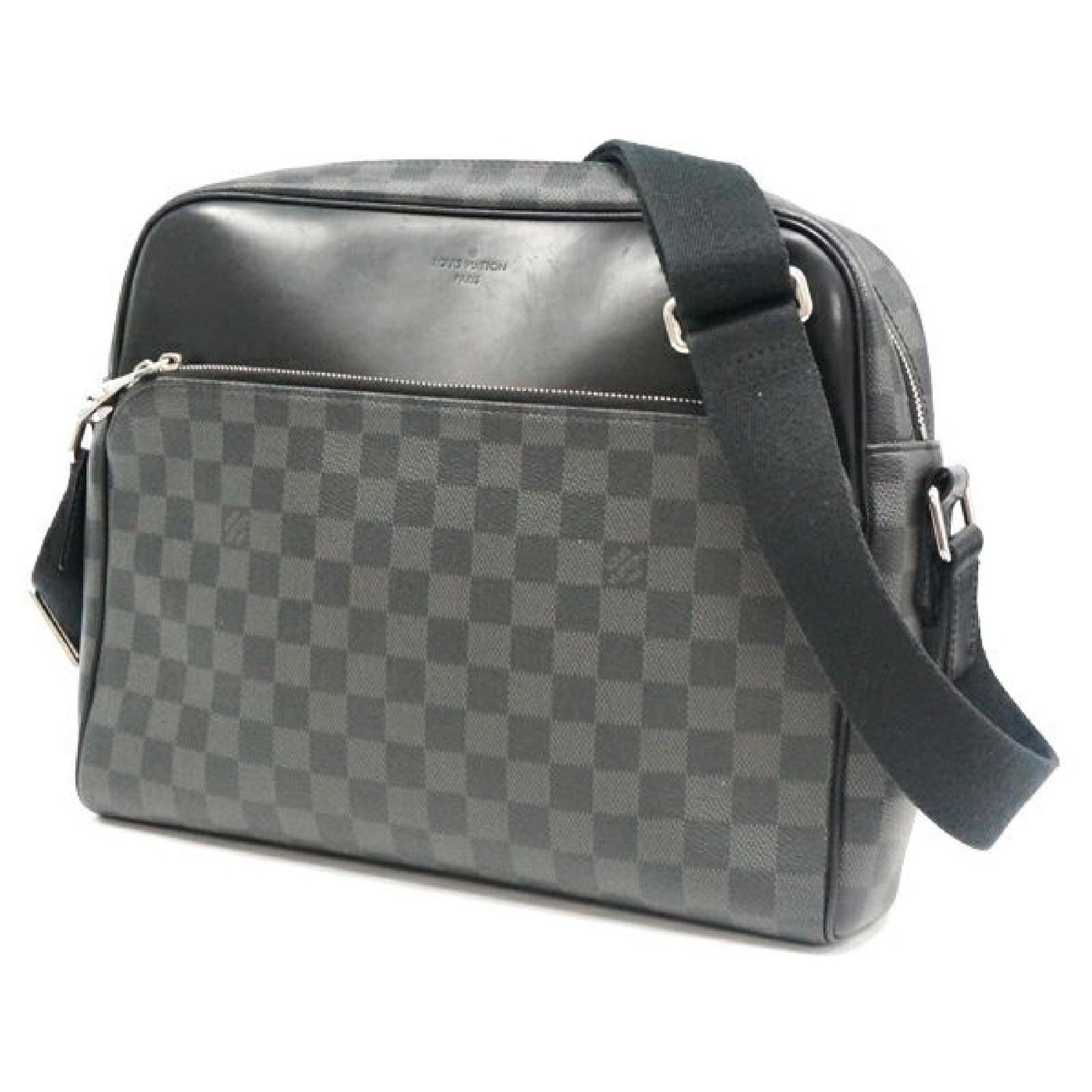 Authenticated Used Louis Vuitton shoulder bag outdoor PM M30233 leather  canvas noir black mens LOUIS VUITTON K21001106  Walmartcom