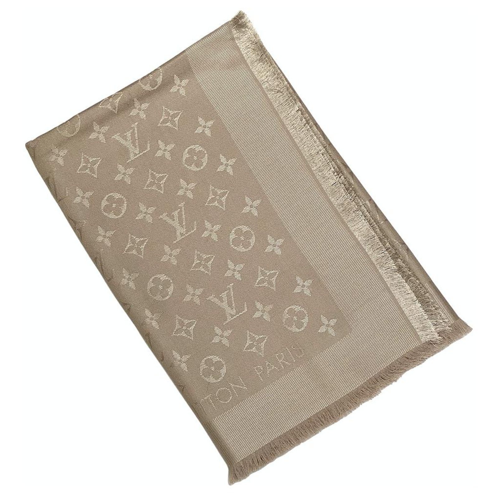 lv monogram shawl price