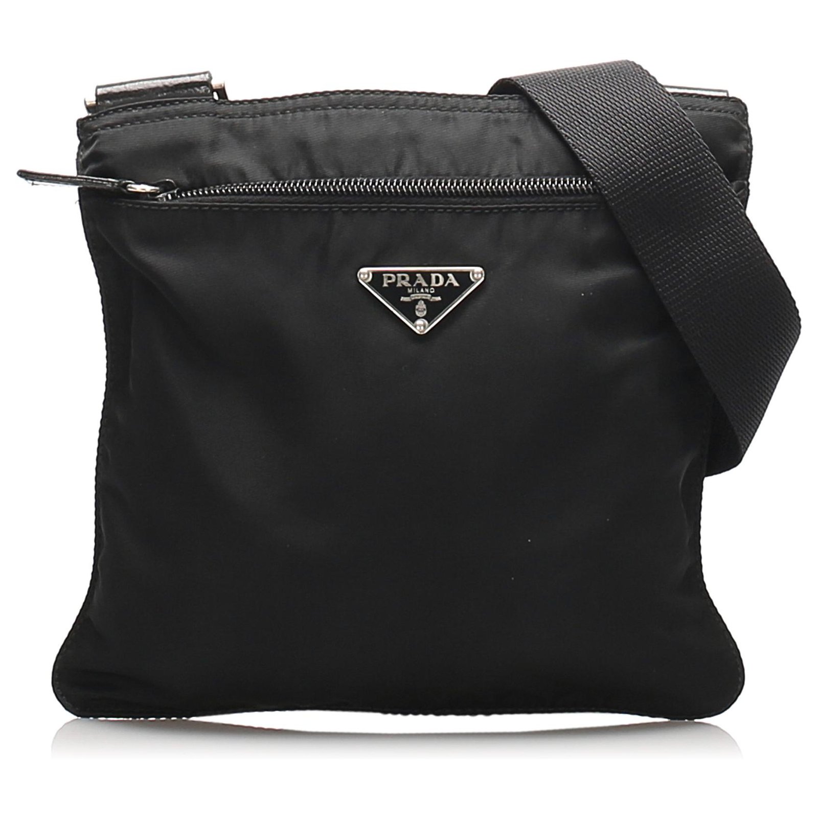 prada nylon tessuto crossbody bag