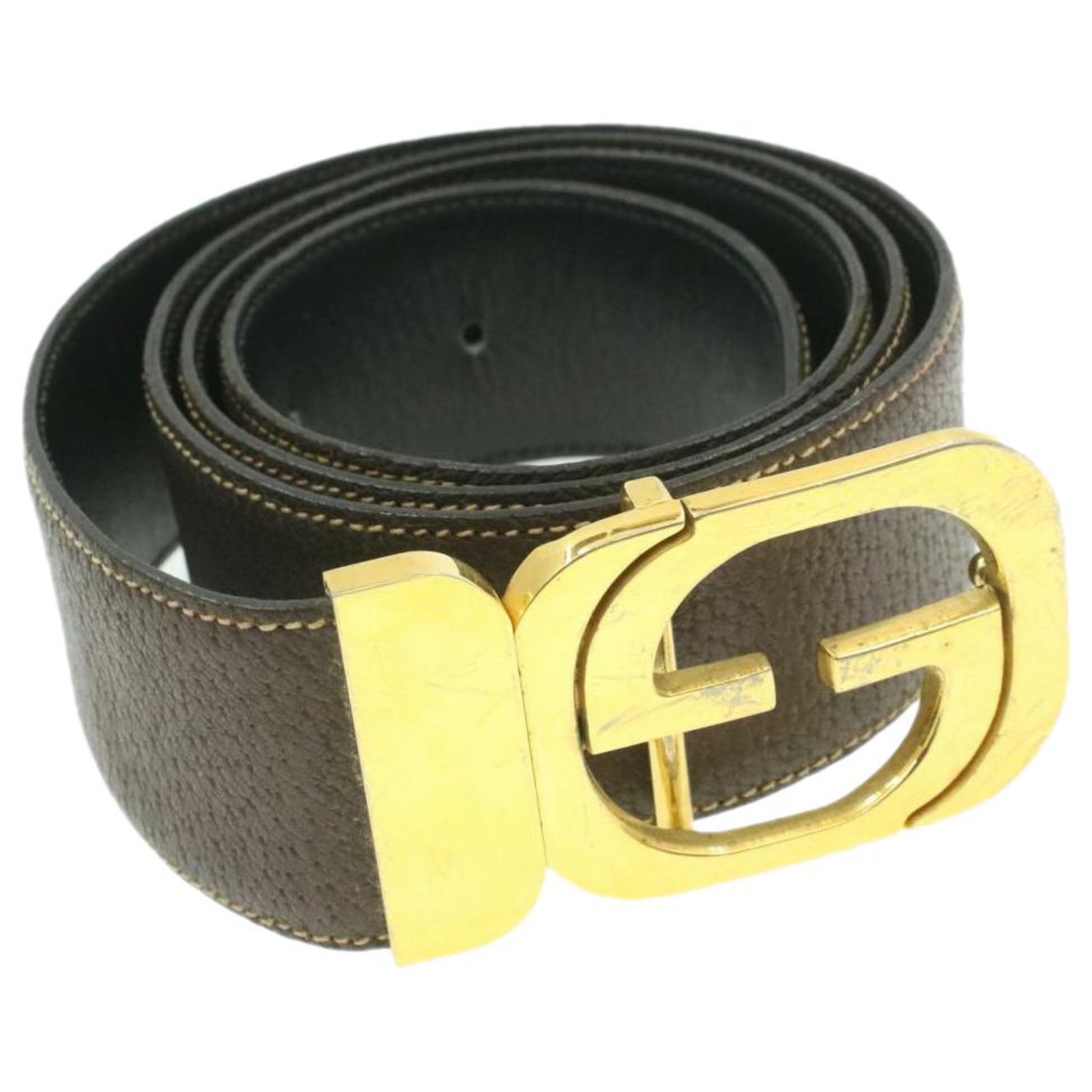 where is the serial number on a gucci belt