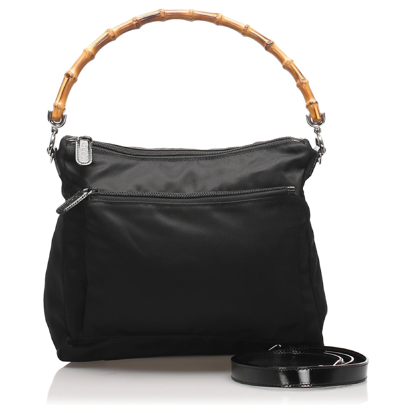 gucci black satchel bag