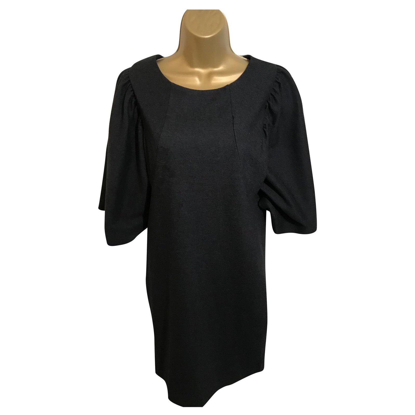 Cos Dresses Dark grey Wool ref.229476 - Joli Closet