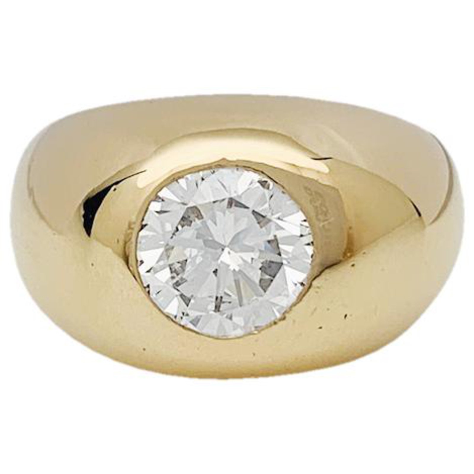 how much is 1 carat cartier diamond ring