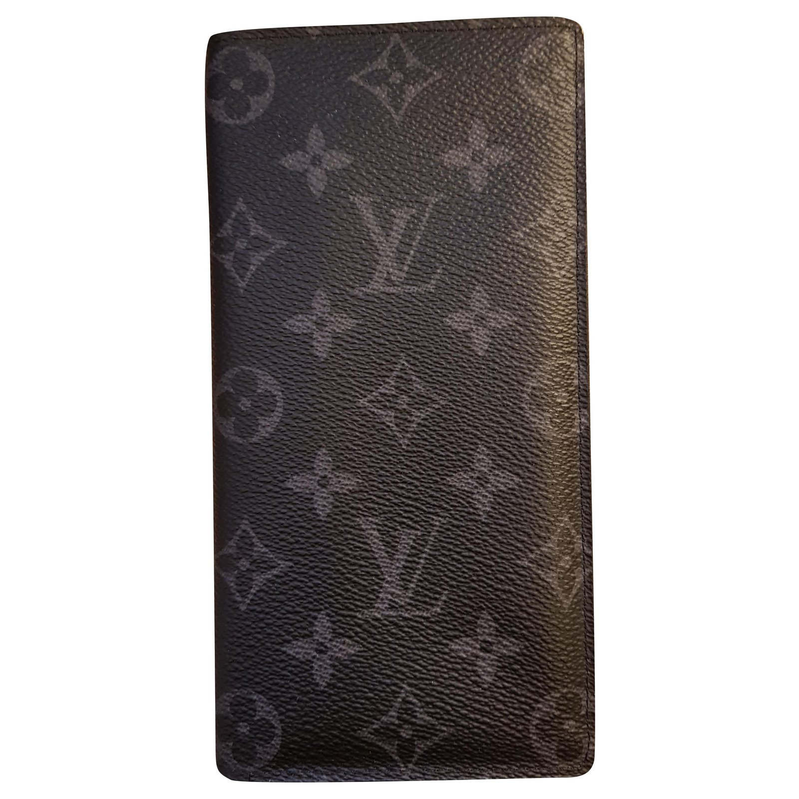 Louis Vuitton LV Brazza Brieftasche neu Grau Leder ref.228111