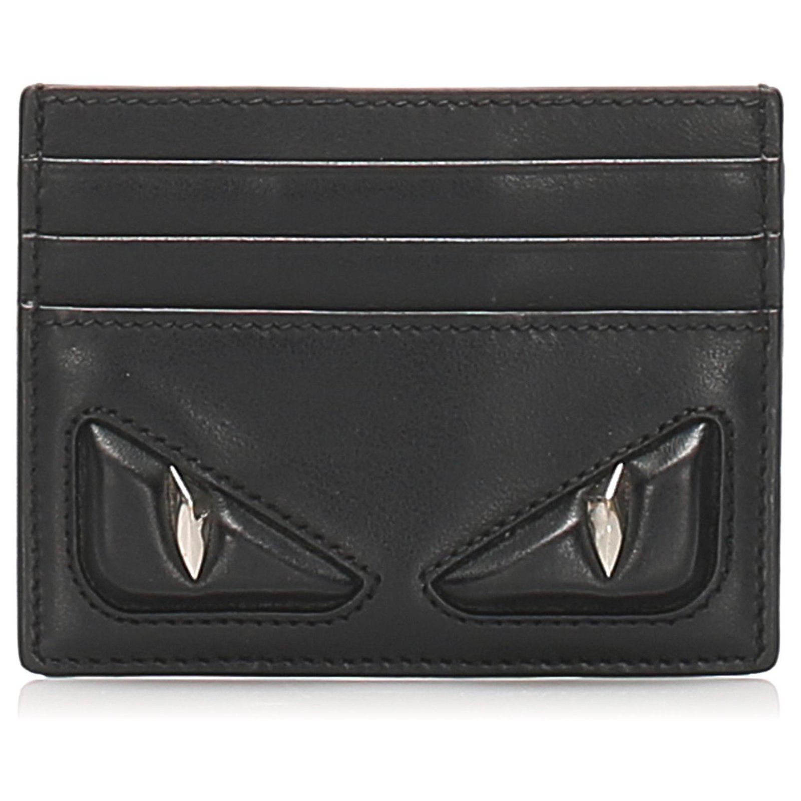 fendi leather card case