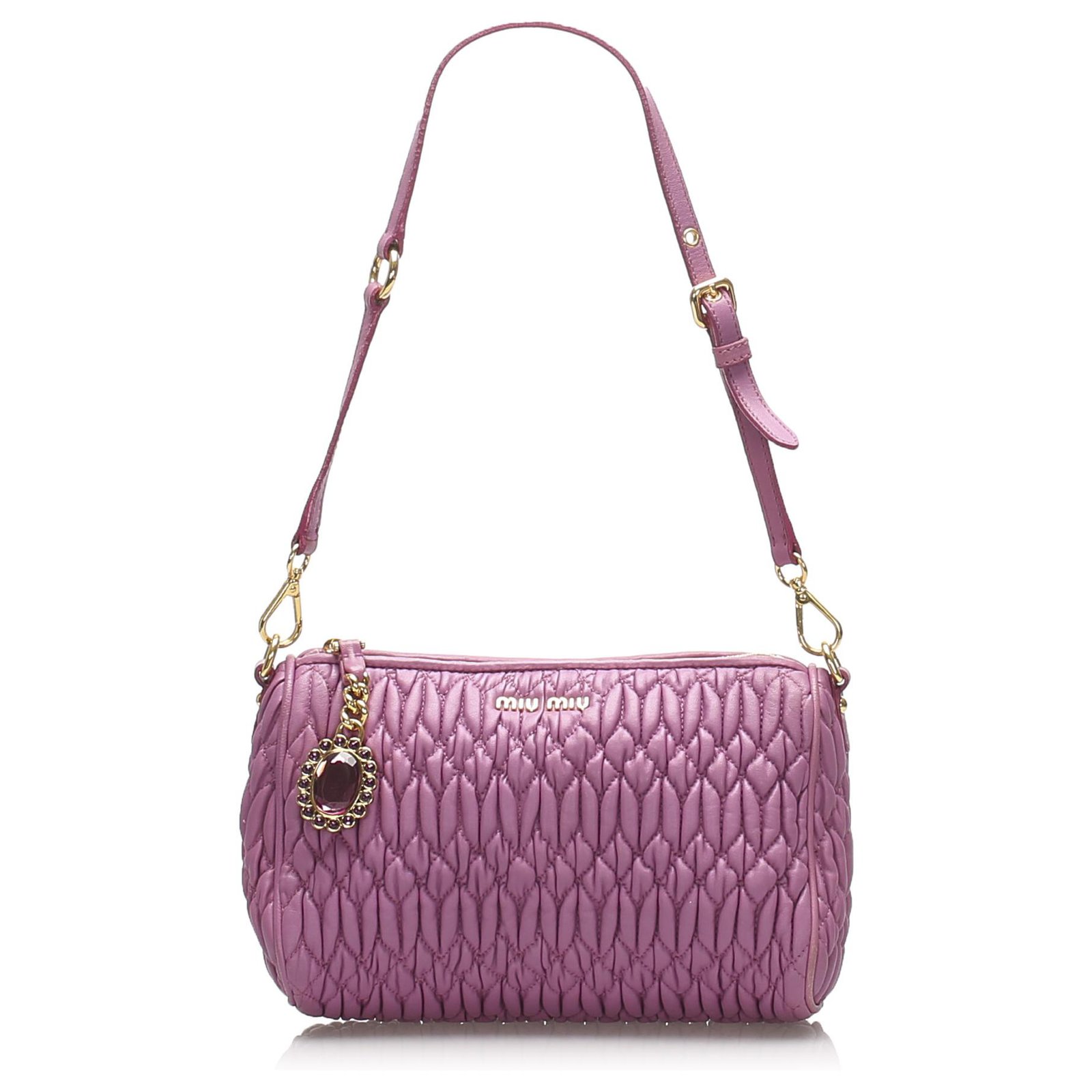 miu miu purple bag