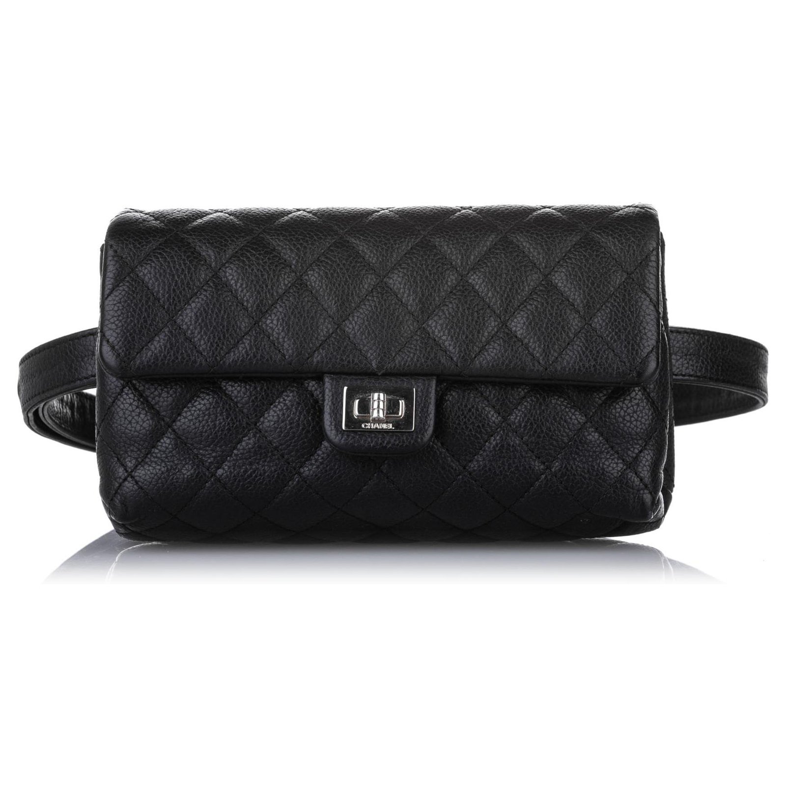 Chanel Black Caviar Reissue Belt Bag Leather ref.230927 - Joli Closet