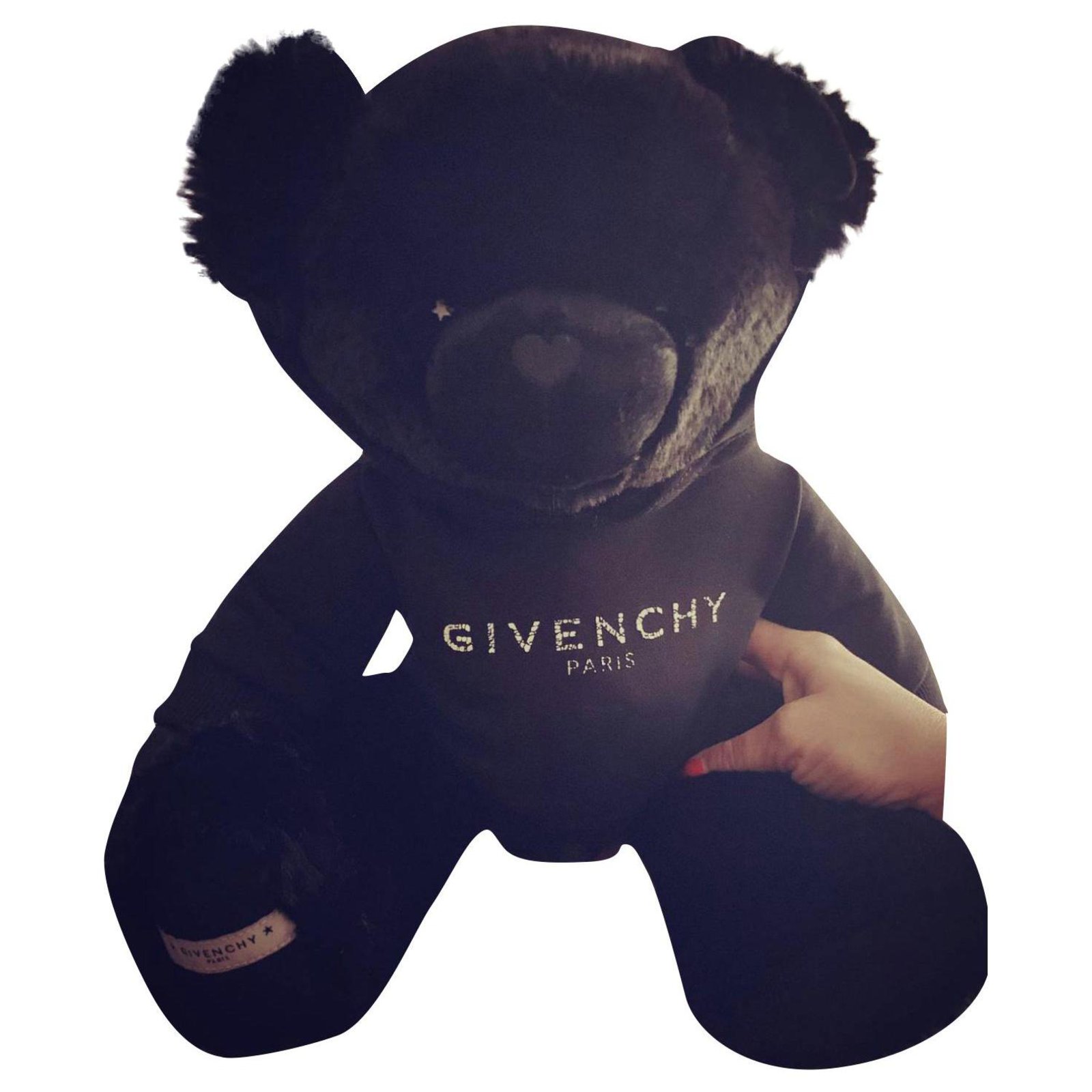 givenchy teddy bear black