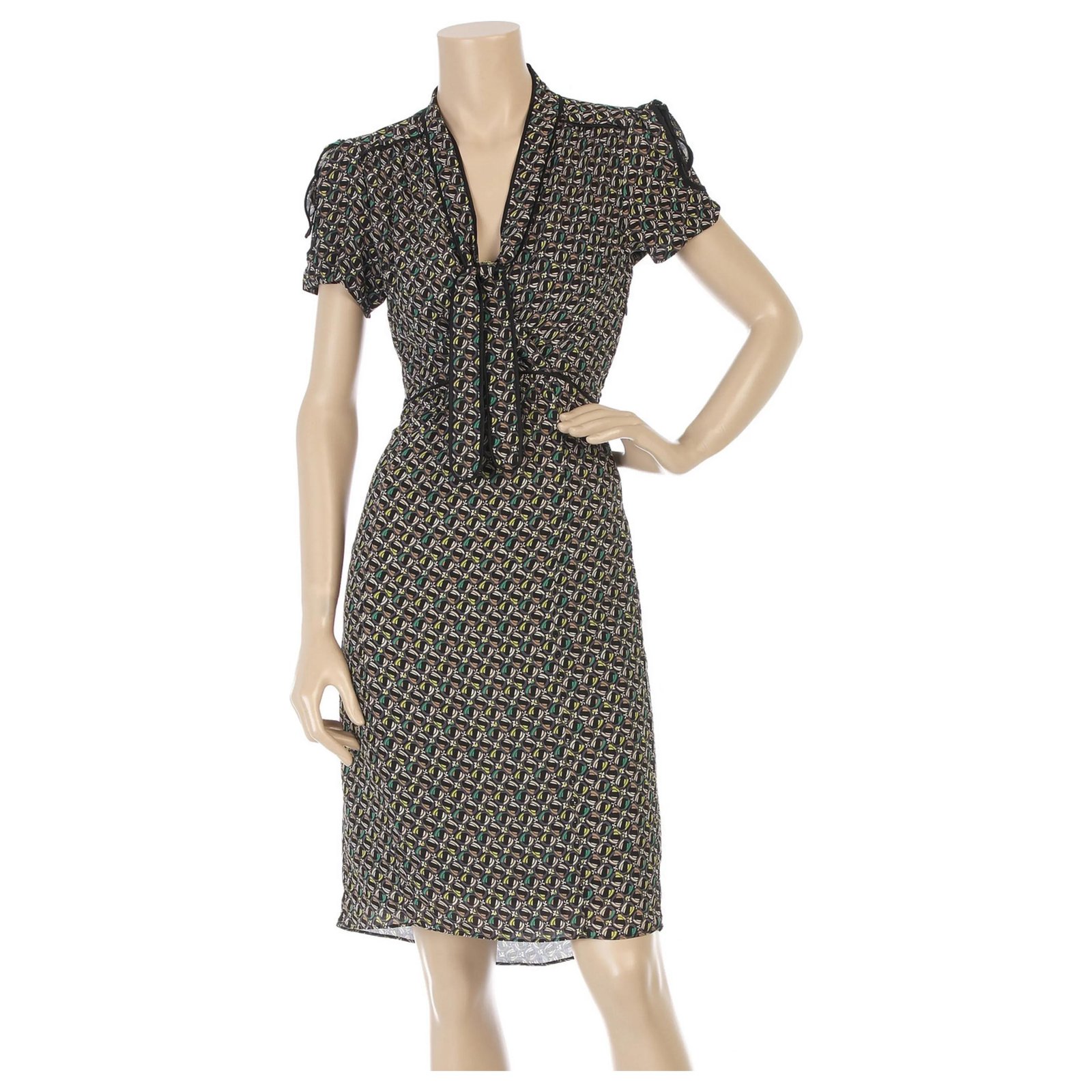 Dvf silk dress Clearance