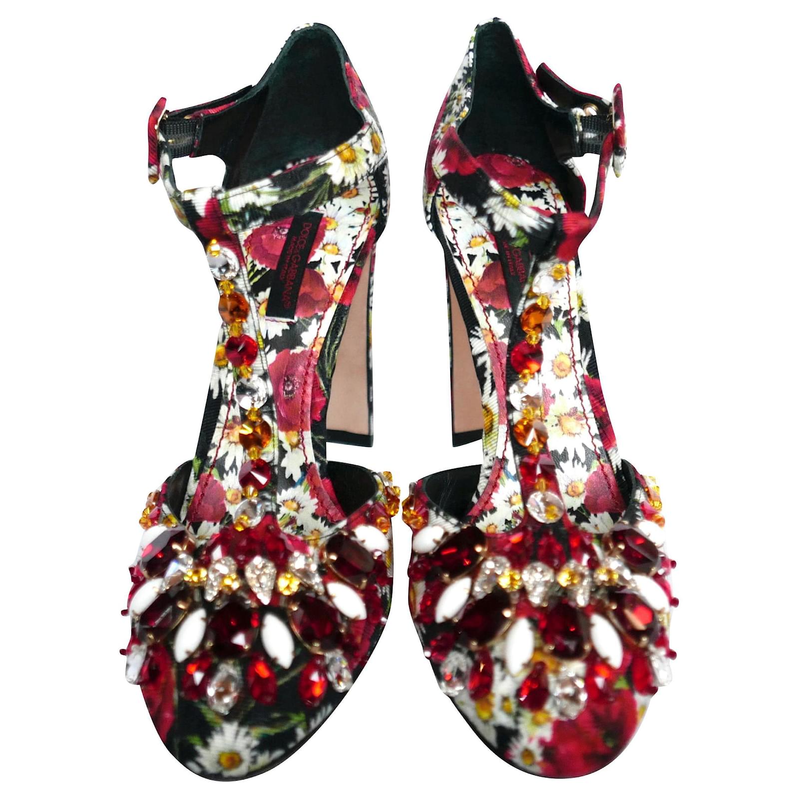 Fiori Scarpe con i tacchi per Donna di Dolce \u0026 Gabbana | FASHIOLA.it