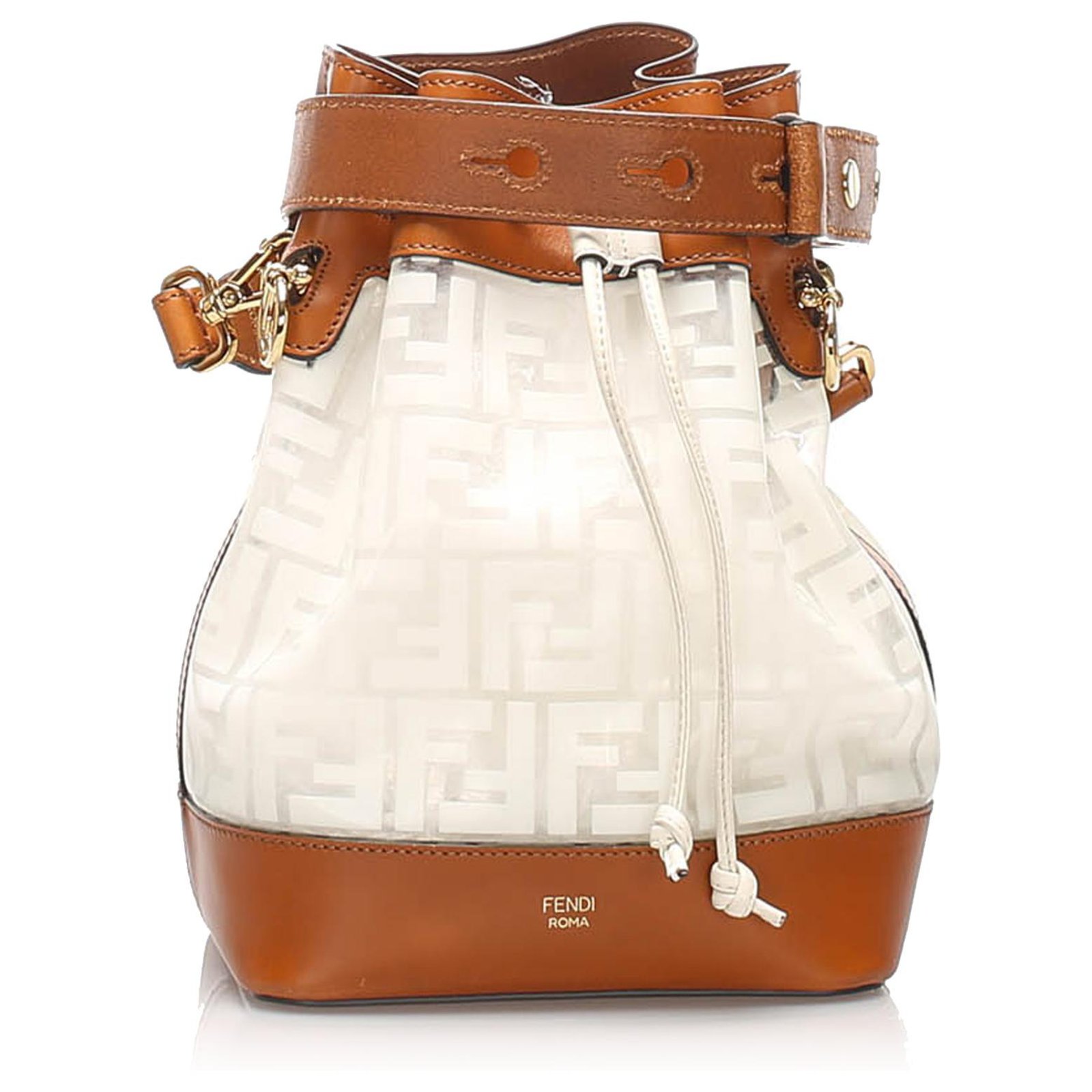 fendi plastic bucket bag