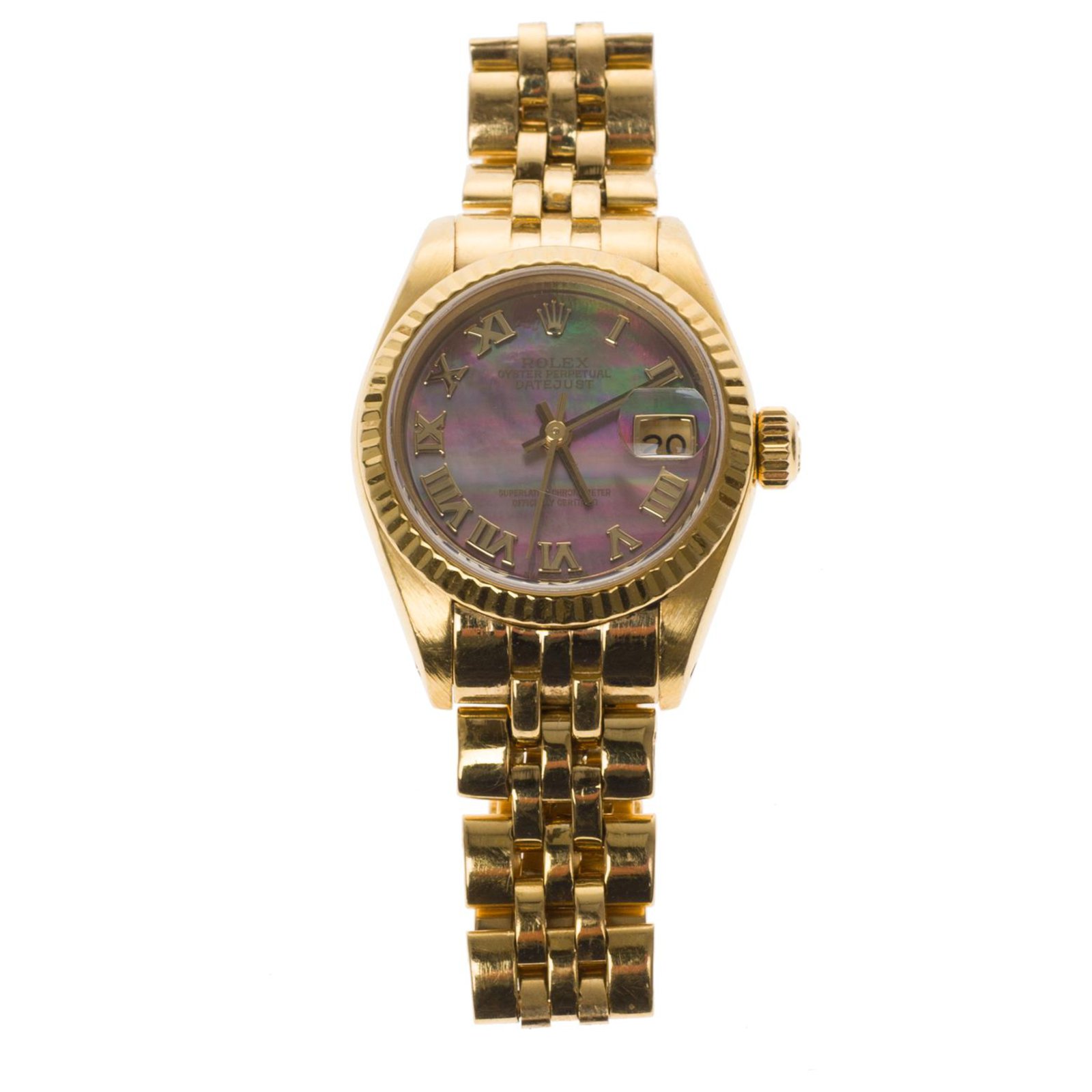 servidor Respetuoso átomo Magnífico reloj Rolex para mujer Oyster Perpetual Datejust en oro amarillo,  24MM Dorado ref.231602 - Joli Closet