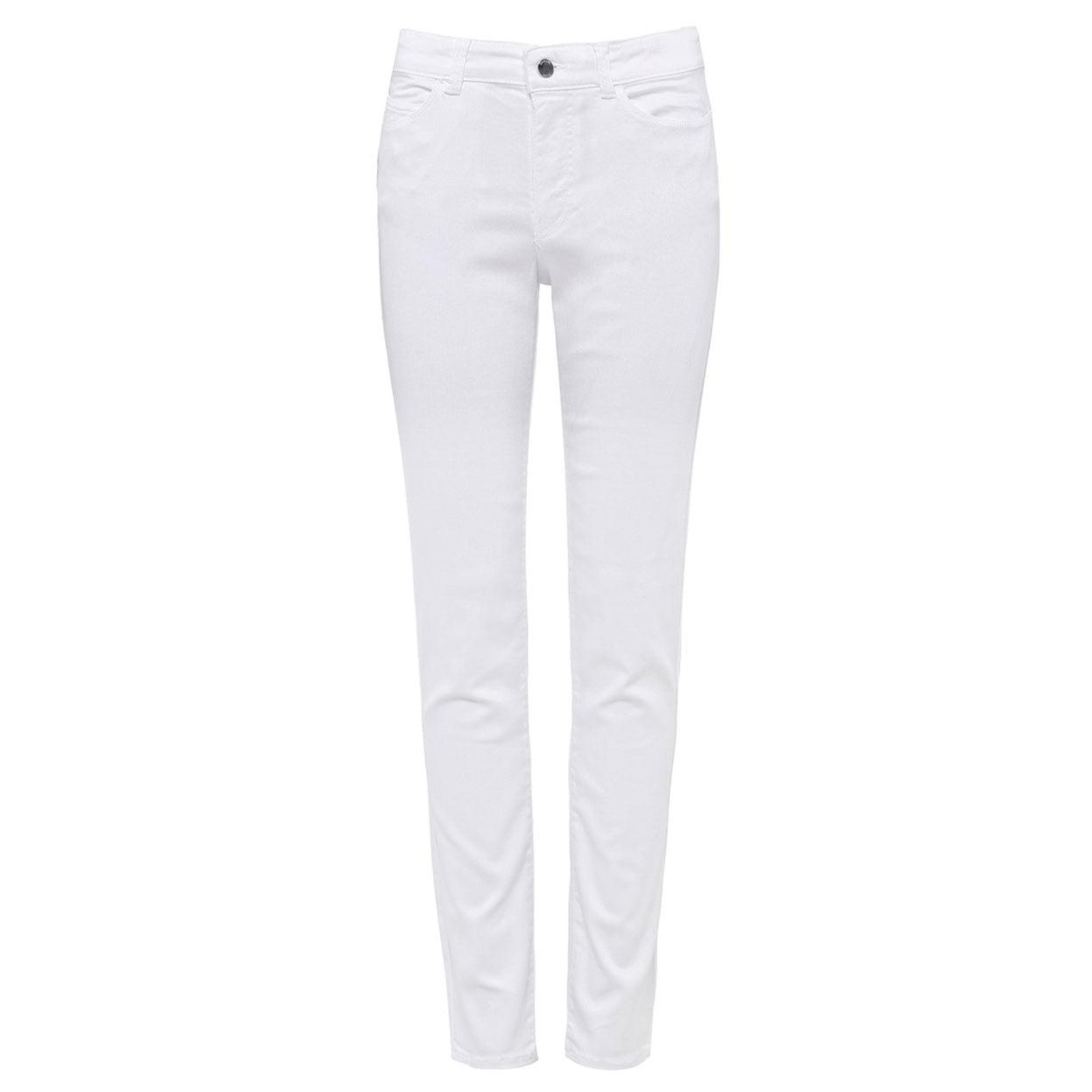 Armani Jeans Armani Daliah jeans in white W29 l Cotton Polyester Elastane ref.231876 Closet
