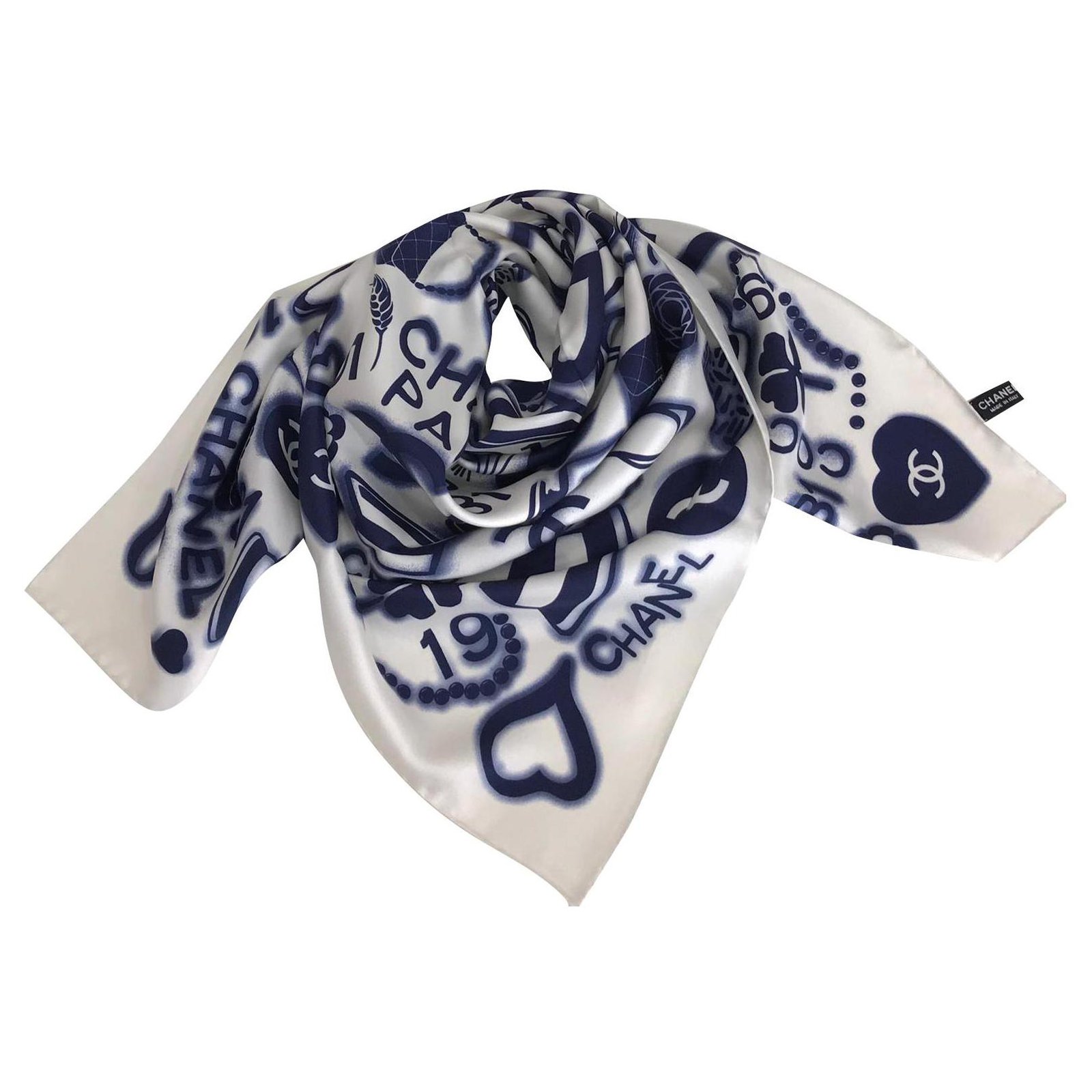 REAL V's FAKE! How To Authenticate A Chanel Silk Scarf - Fashion For Lunch.