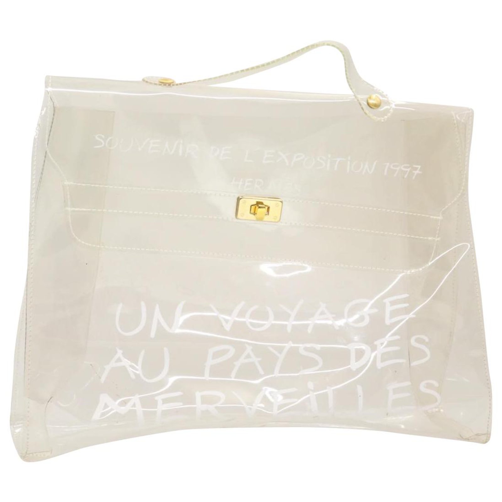 Hermès hermes kelly Handbags Plastic 