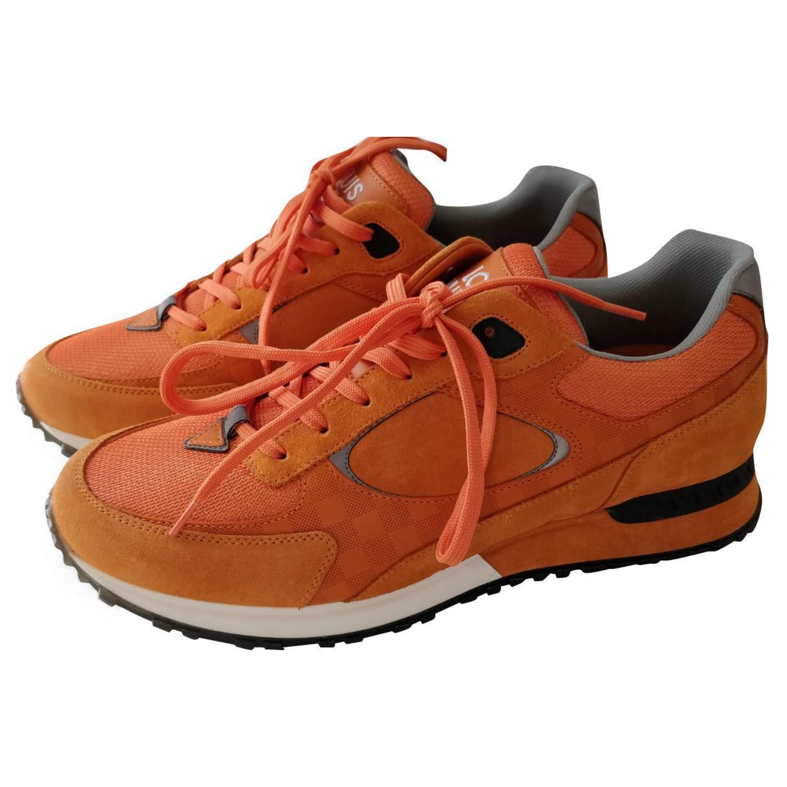 louis vuitton run away sneaker orange