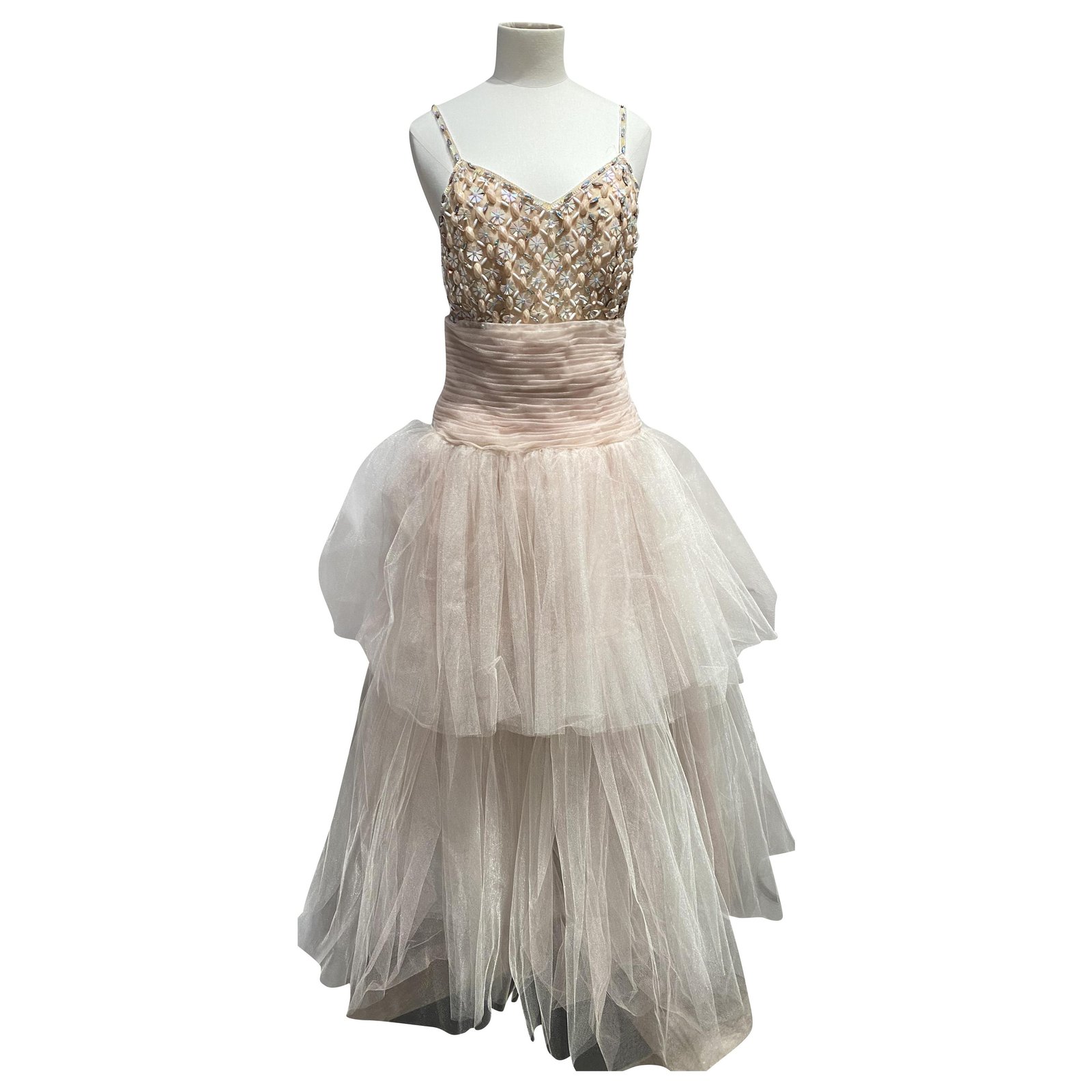 Chanel Dresses Pink Silk ref.232979 - Joli Closet