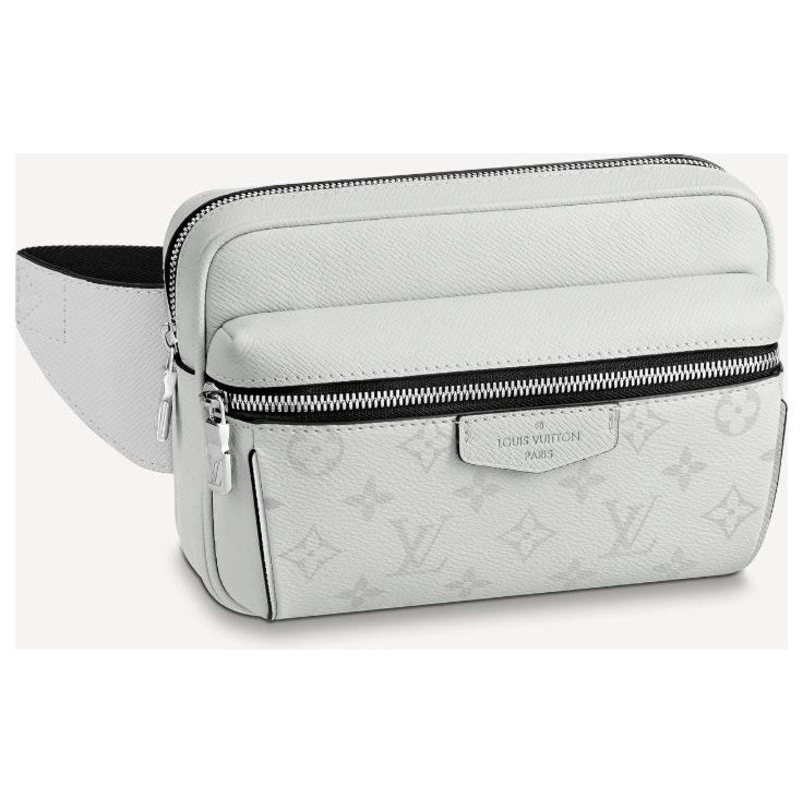 Louis Vuitton LV Taigarama bumbag white Leather ref.233246 - Joli