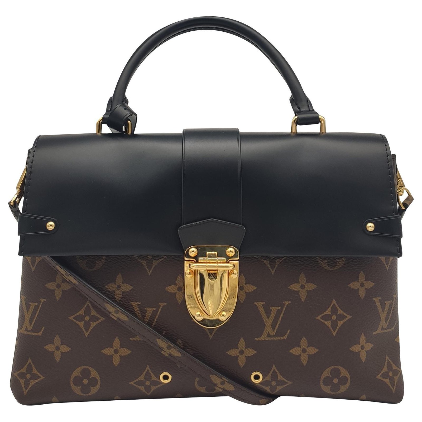 louis vuitton bag, OnHandle model Brown Cloth ref.233479 - Joli Closet