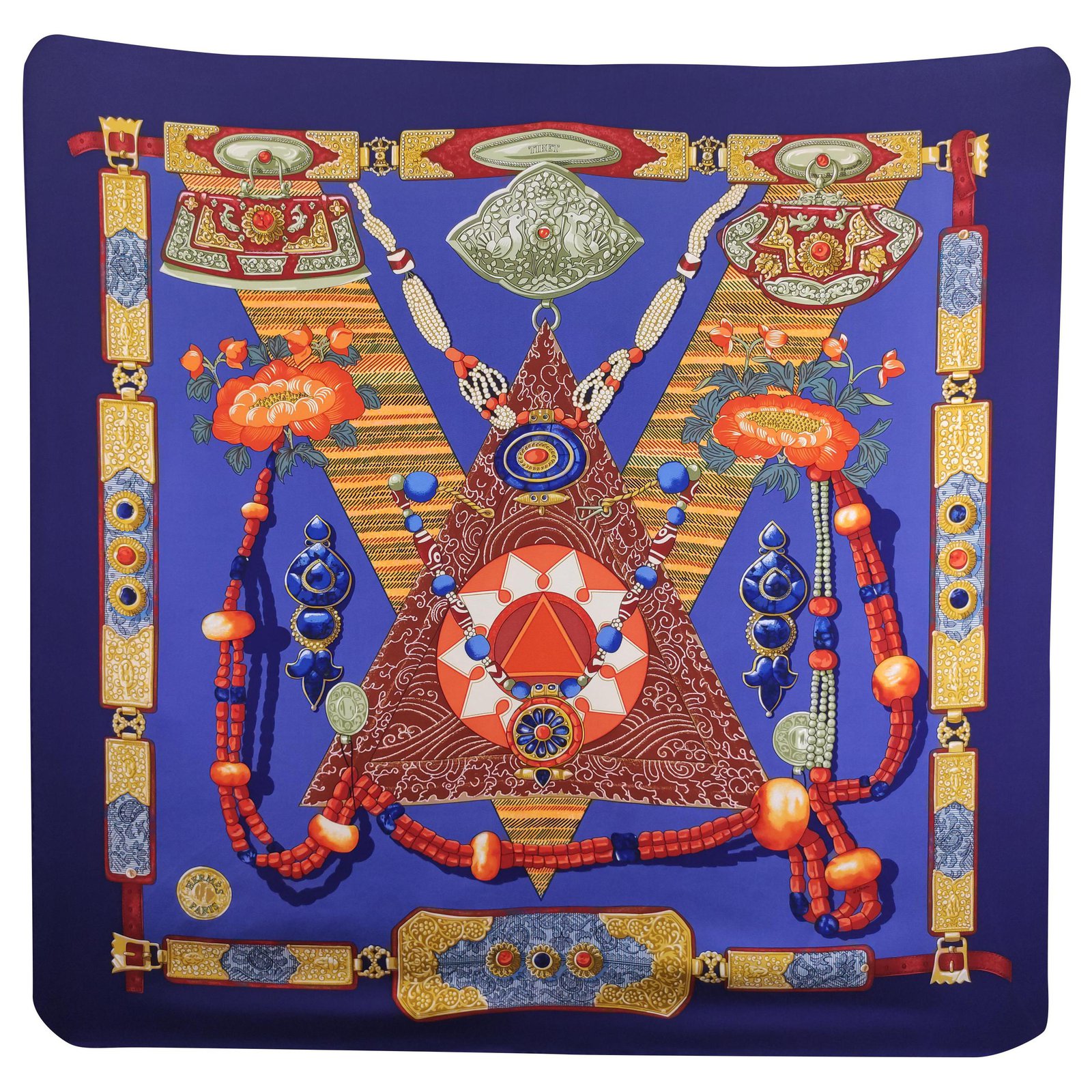 hermes tibet scarf