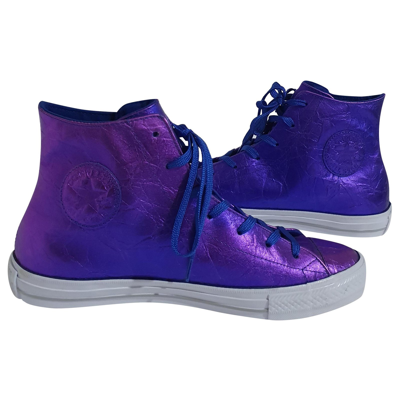 converse purple sneakers