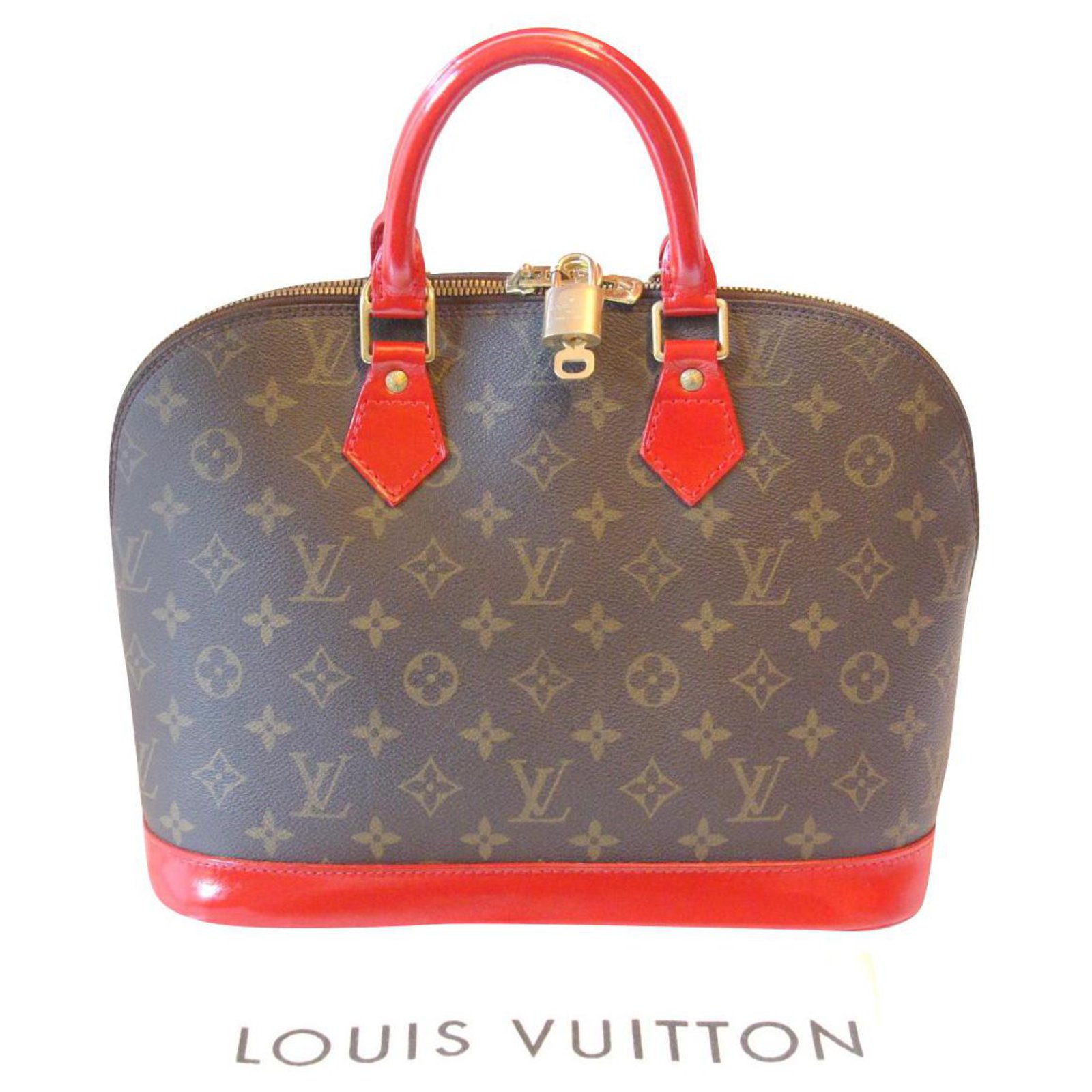 Louis Vuitton Red Epi Doc BB Louis Vuitton