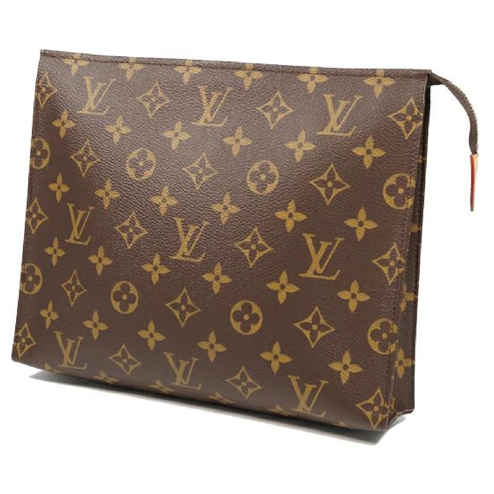 Louis Vuitton Toiletry Pouch 26 Monogram Bag Handbag M47542