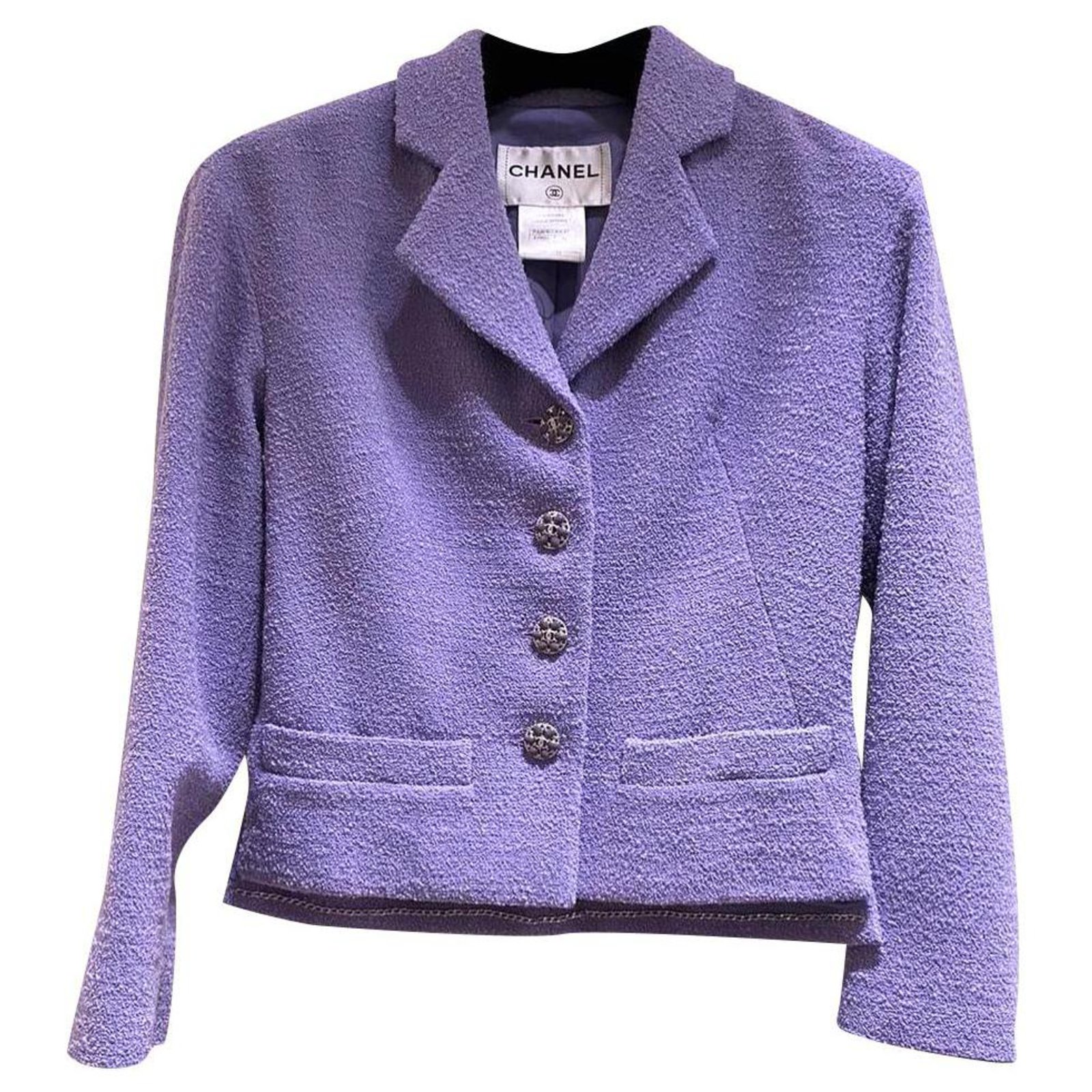 jewel buttons jacket Lavender ref.234840 Joli Closet