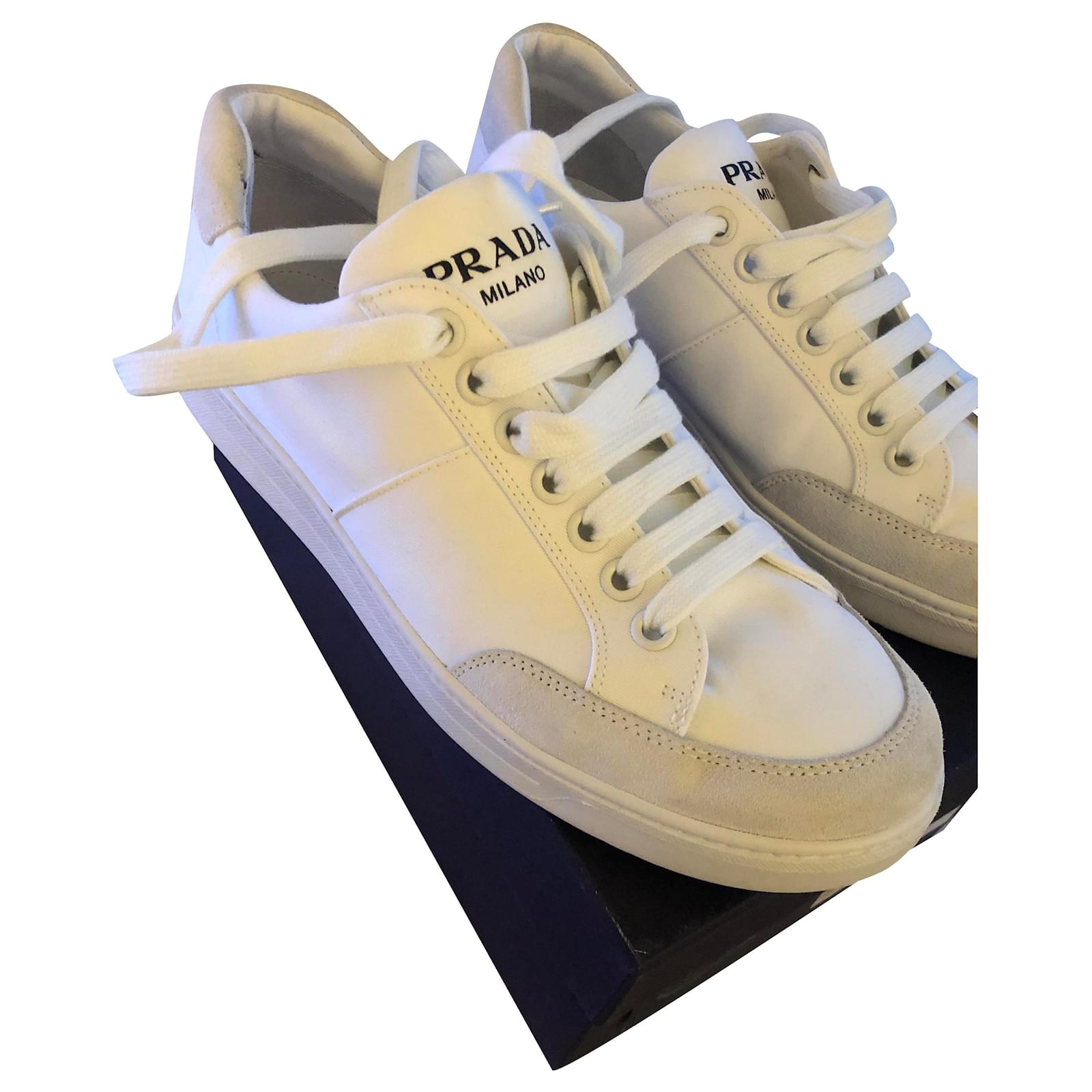 used prada sneakers