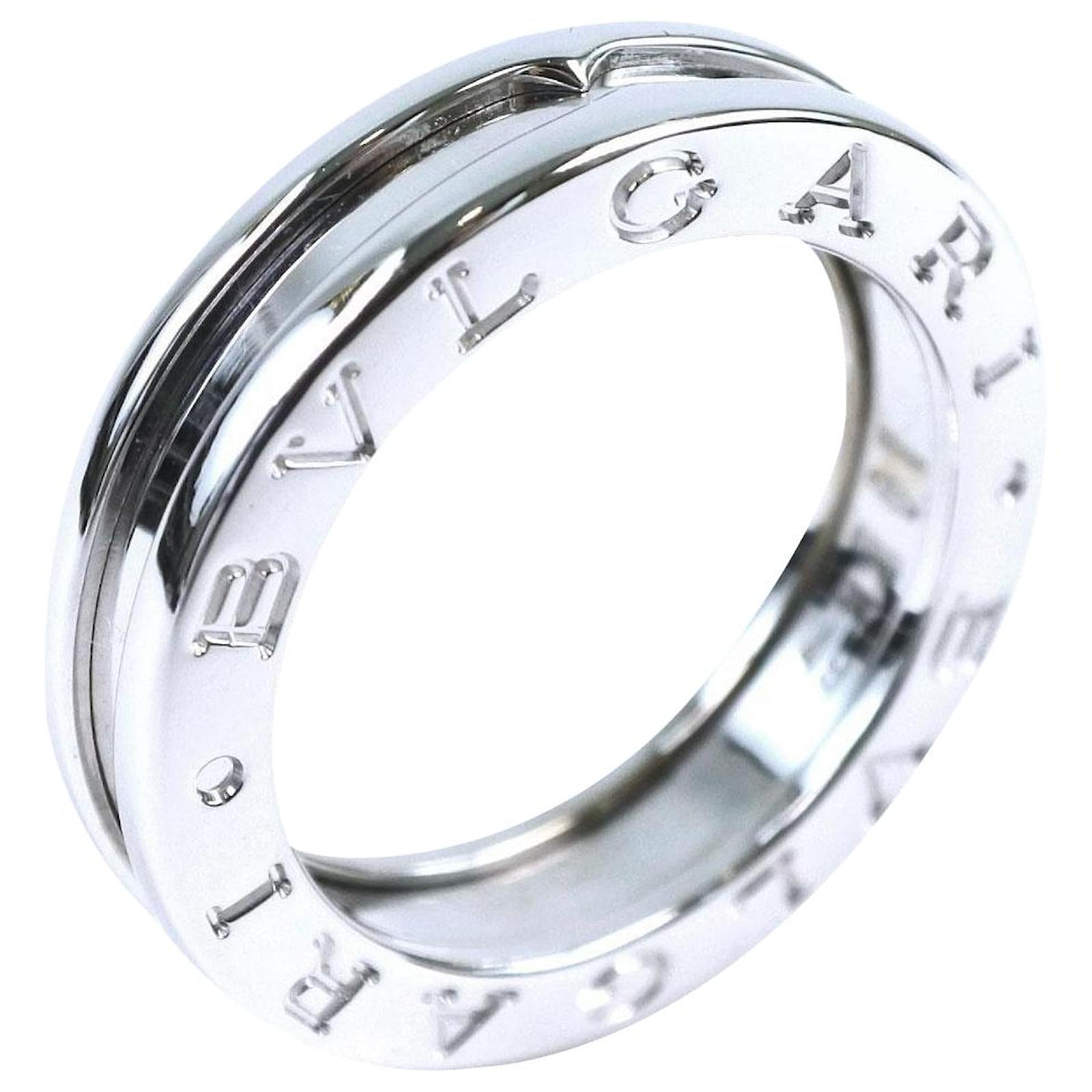 bvlgari ring white