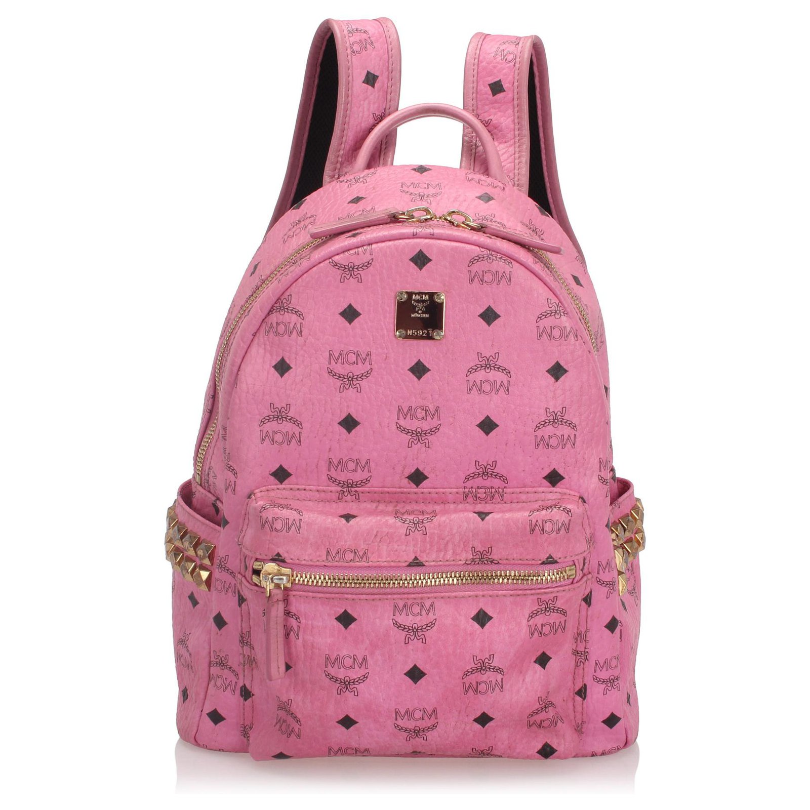 MCM Pink X-Mini Stark Backpack at FORZIERI Canada