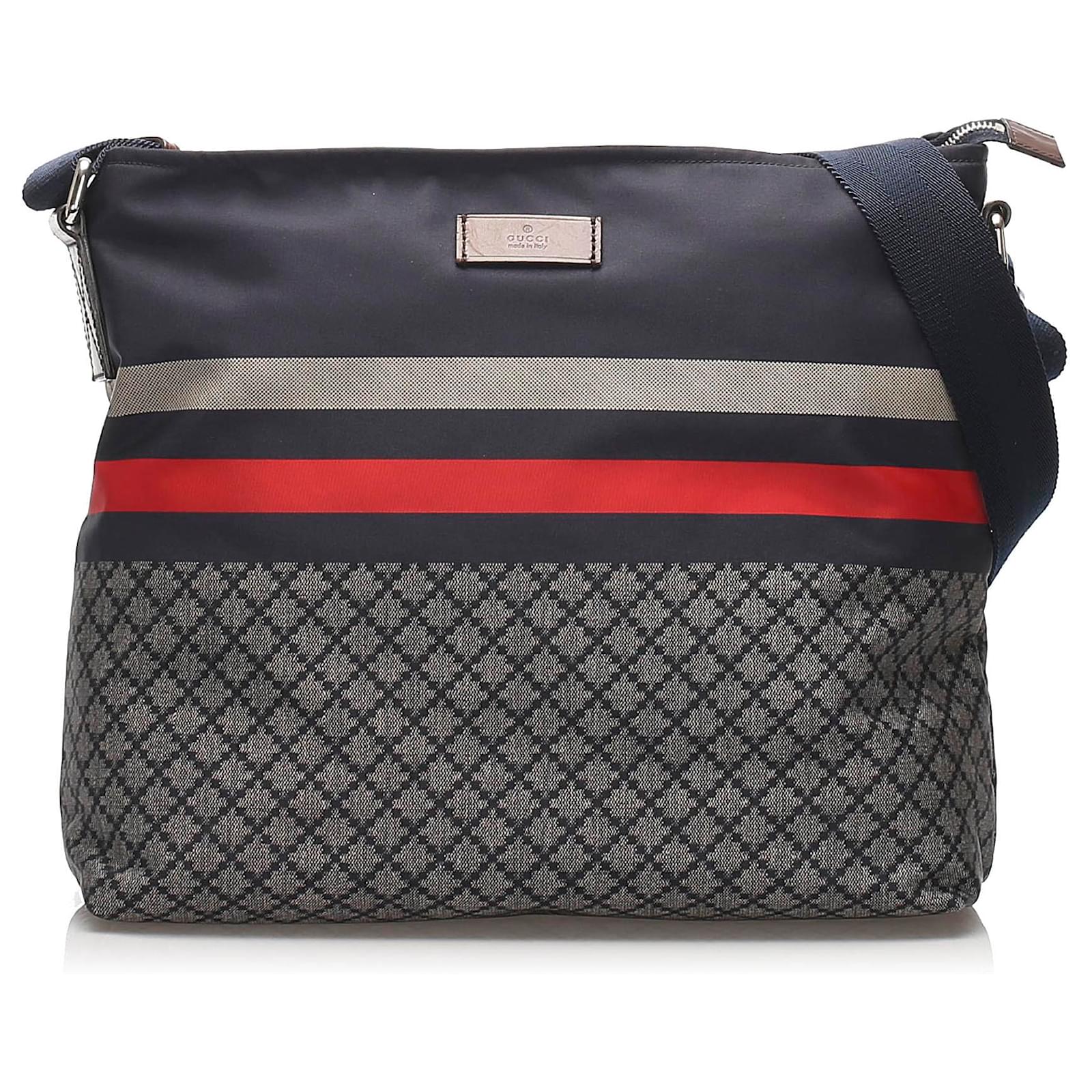 gucci blue crossbody bolsa