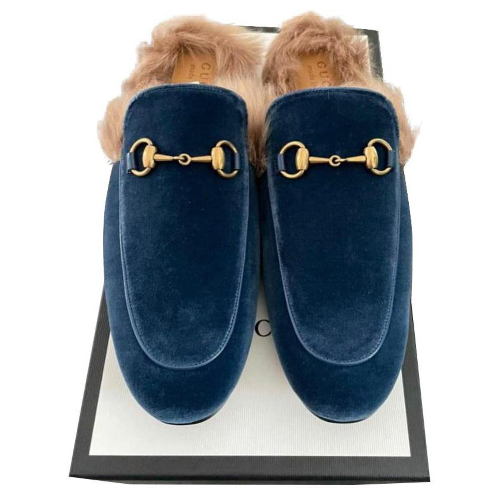 Gucci princetown mules blue Loafers 