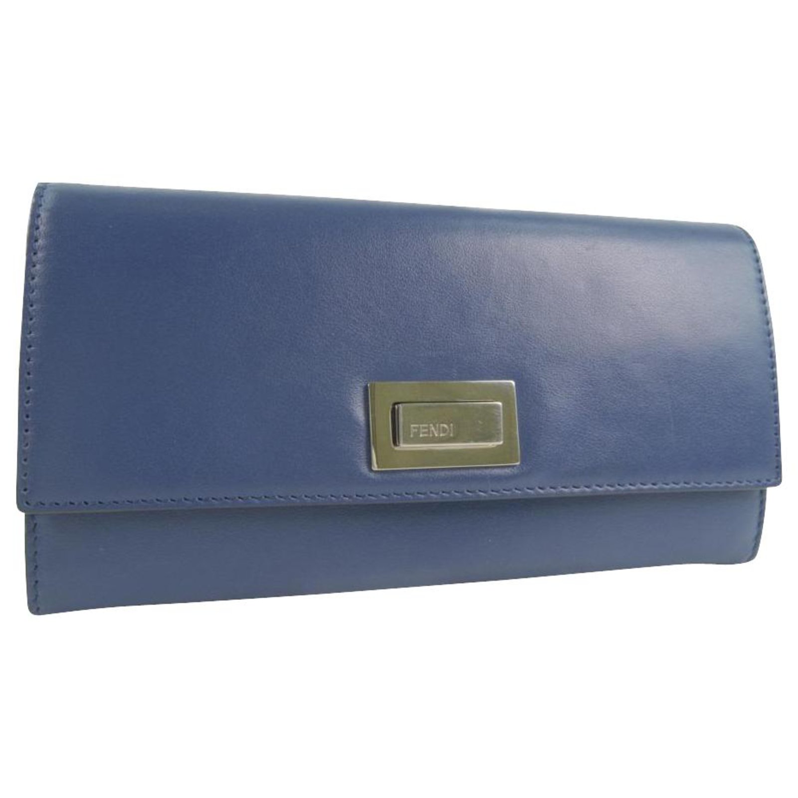 fendi wallet blue