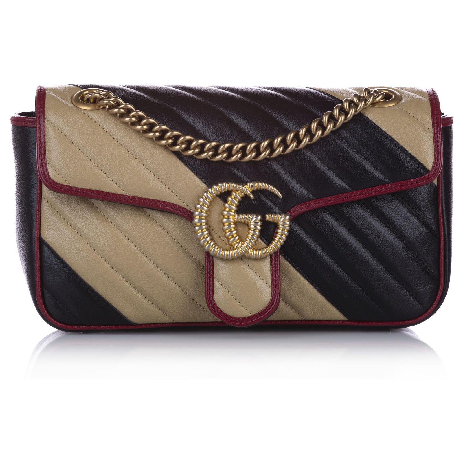 Gucci GG Marmont small quilted leather shoulder bag - Women - Black Shoulder Bags