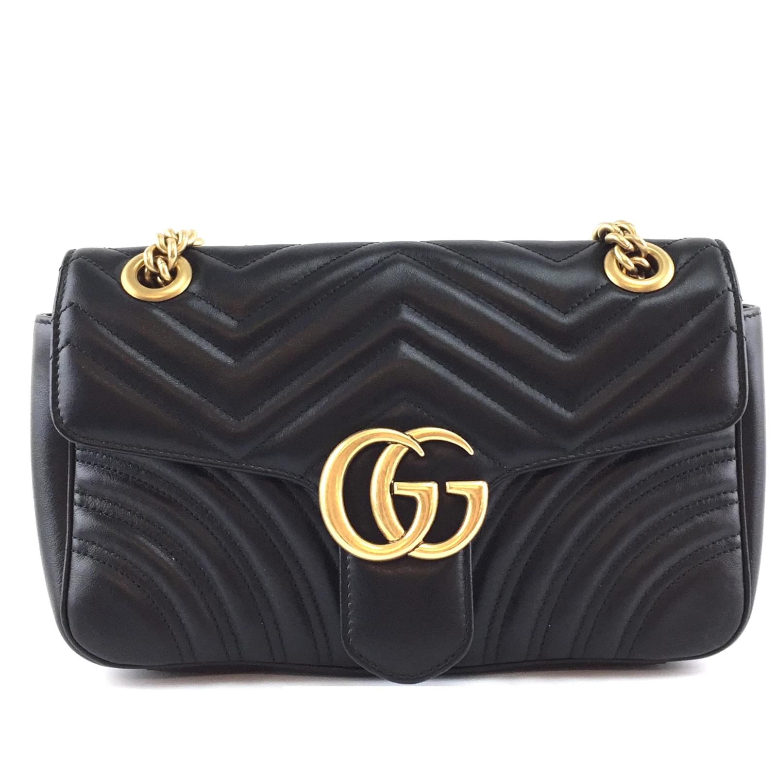 gucci small quilted leather shoulder bag