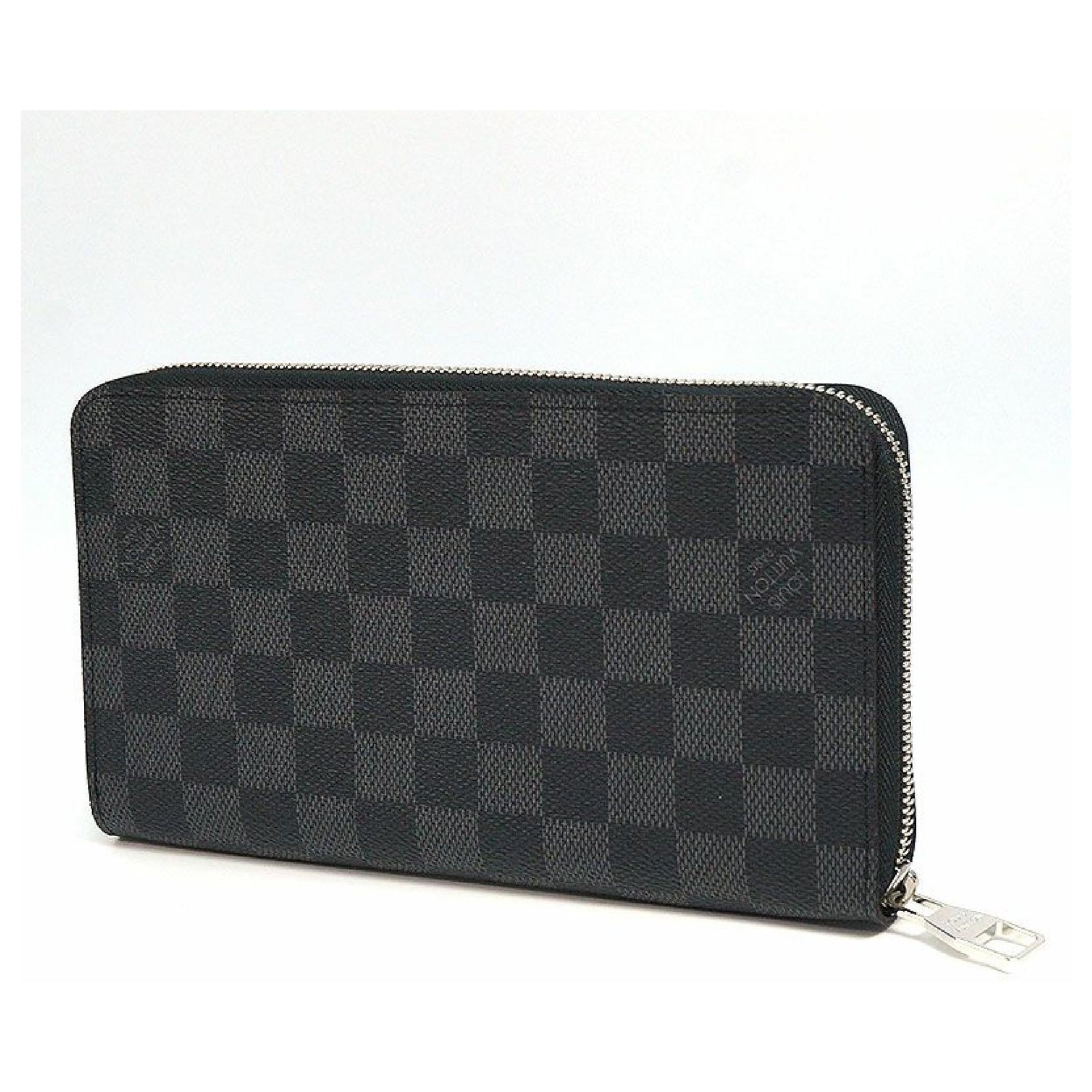 Louis Vuitton Coin Card Holder Damier Graphite Grey/BlackLouis Vuitton Coin Card  Holder Damier Graphite Grey/Black - OFour