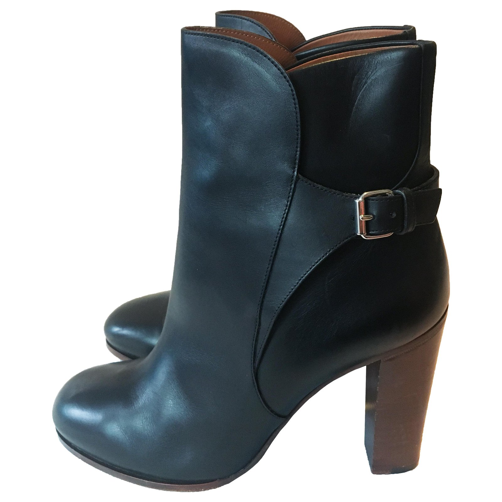 celine heeled boots