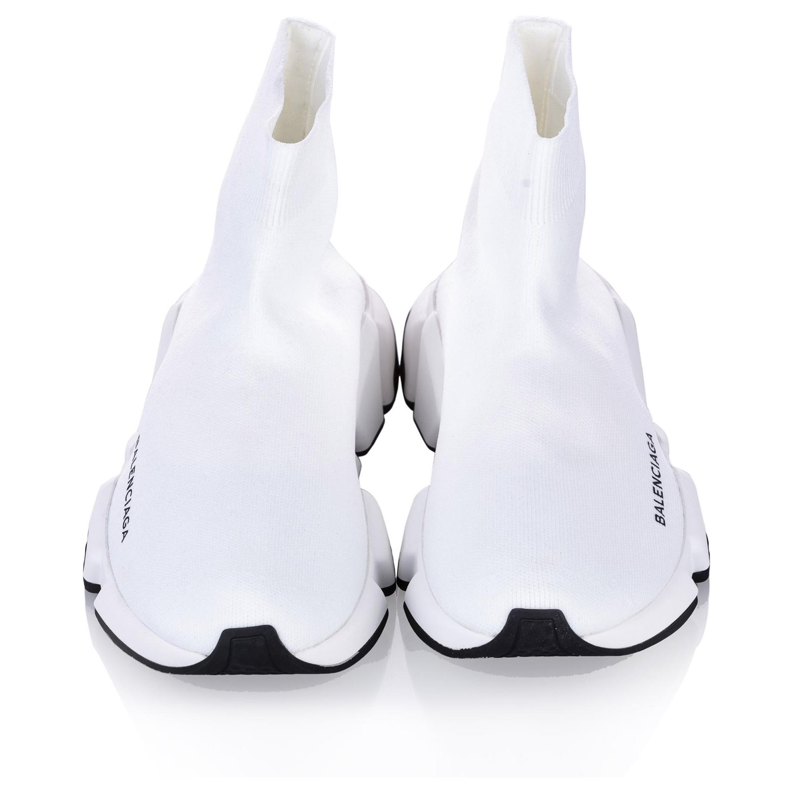 Sneaker Speed LT bianche di Balenciaga Bianco Panno ref.236982 - Joli Closet