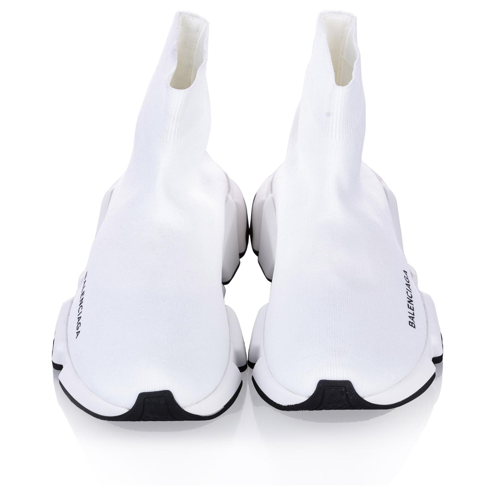 Sneaker Speed LT bianche di Balenciaga Bianco Panno ref.236982 Joli Closet