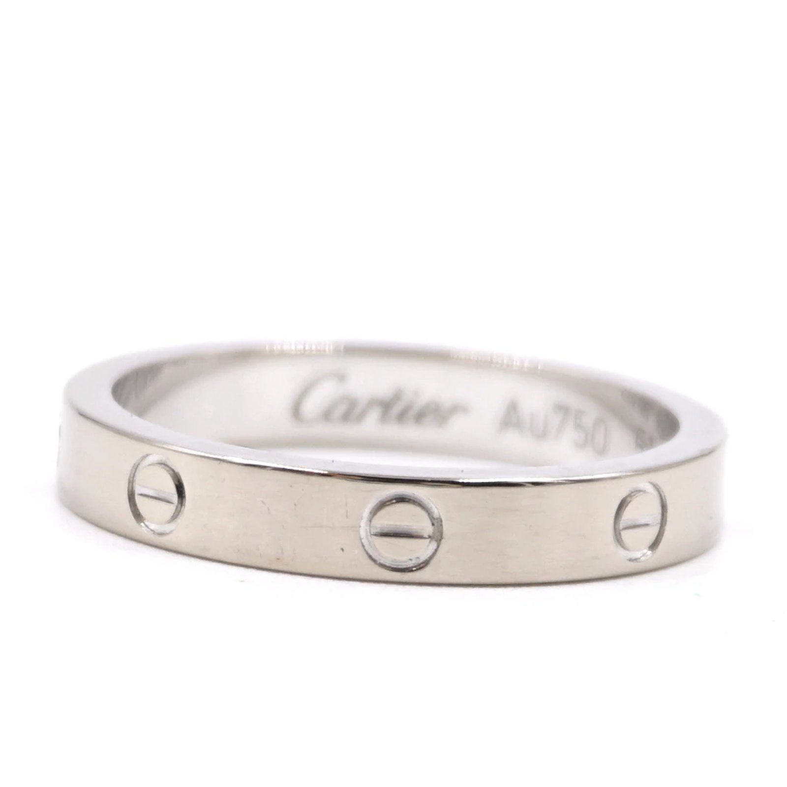 cartier love band white gold